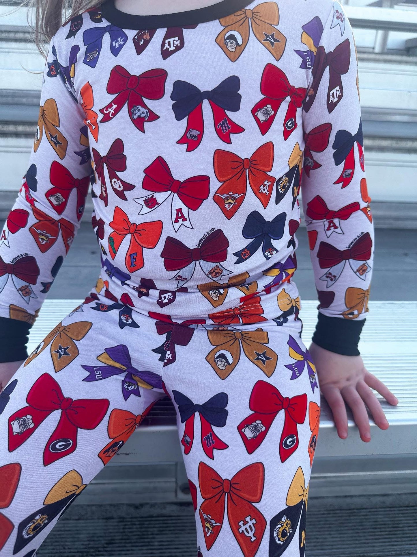 Gameday Bows Two Piece Set
