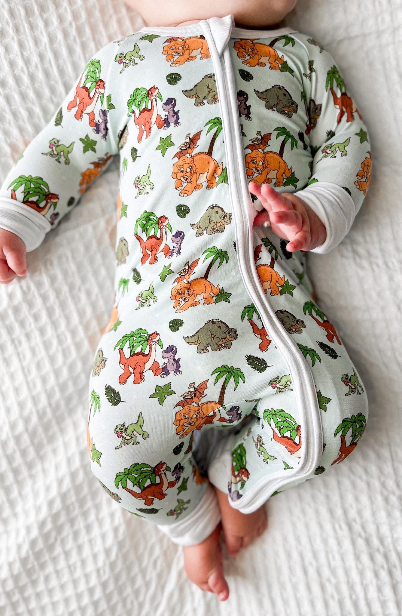 Dino Days Double Zippy Romper