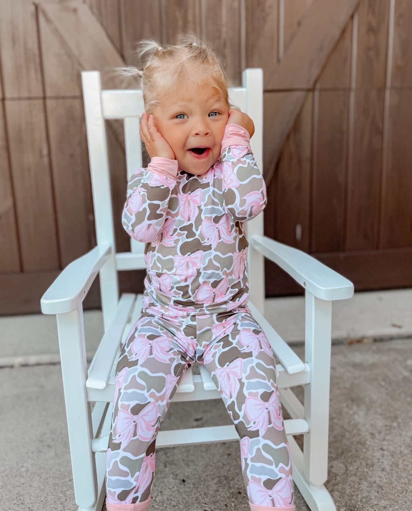 Duck Bow Camo Two Piece Set