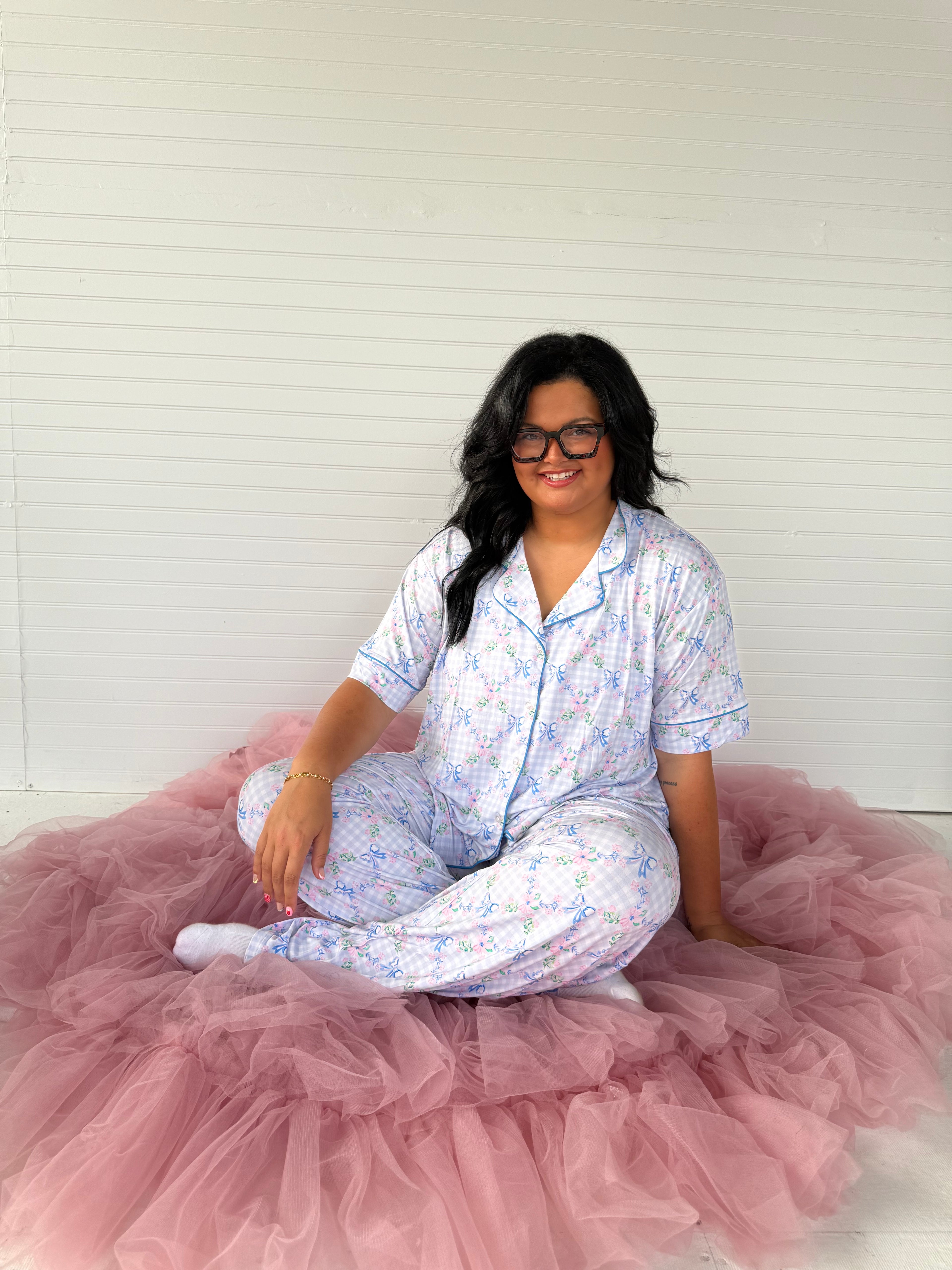 Loveshack Gingham Womens Pant Set