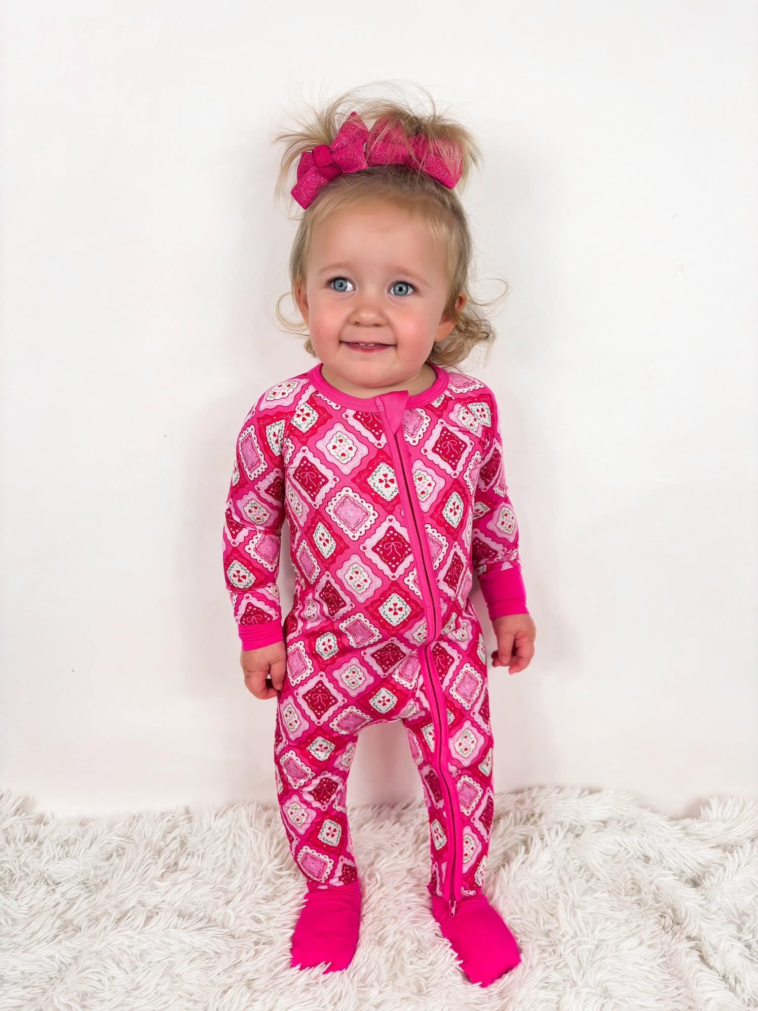 Bandana Bliss Double Zippy Romper