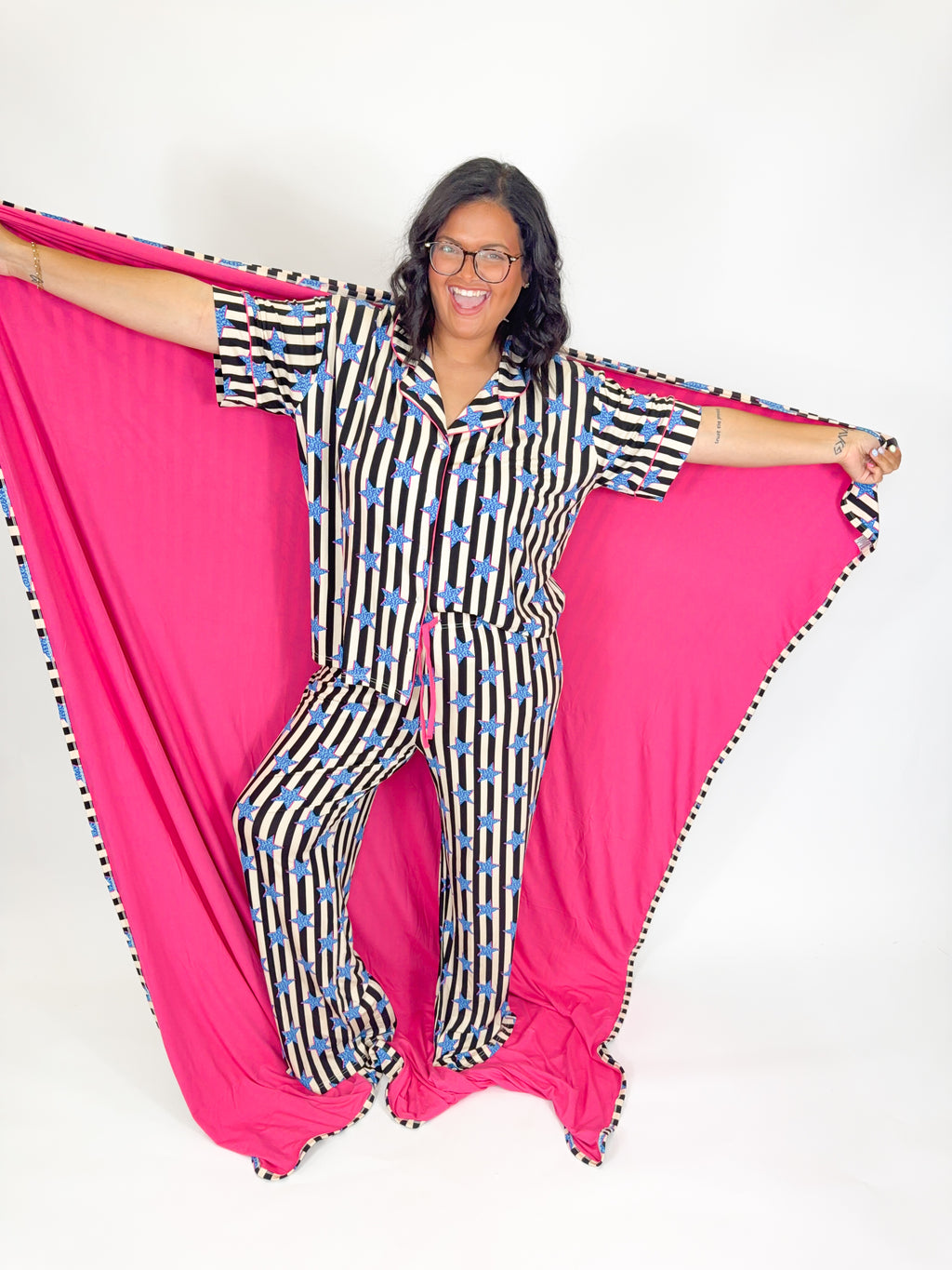 Neon Starlight Oversized Blanket