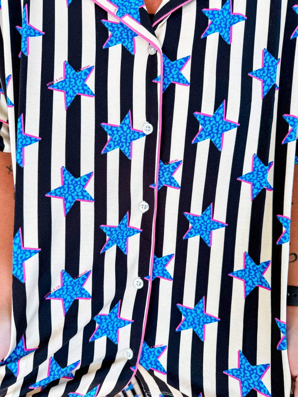 Neon Starlight Womens Pant Set