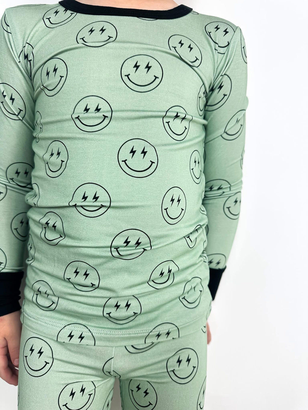 Pistachio Smileys Two Piece Set