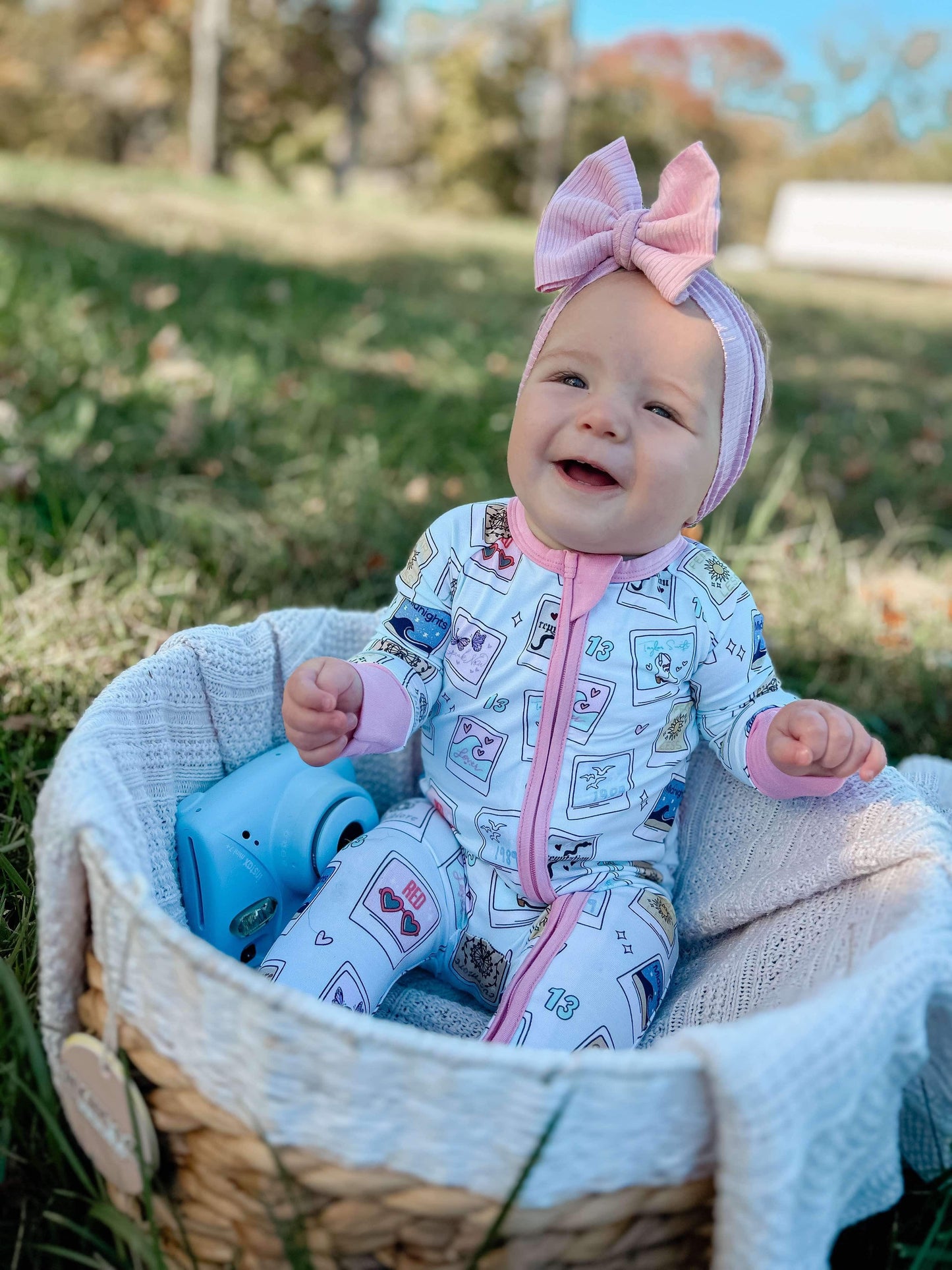 Polaroids Double Zippy Romper