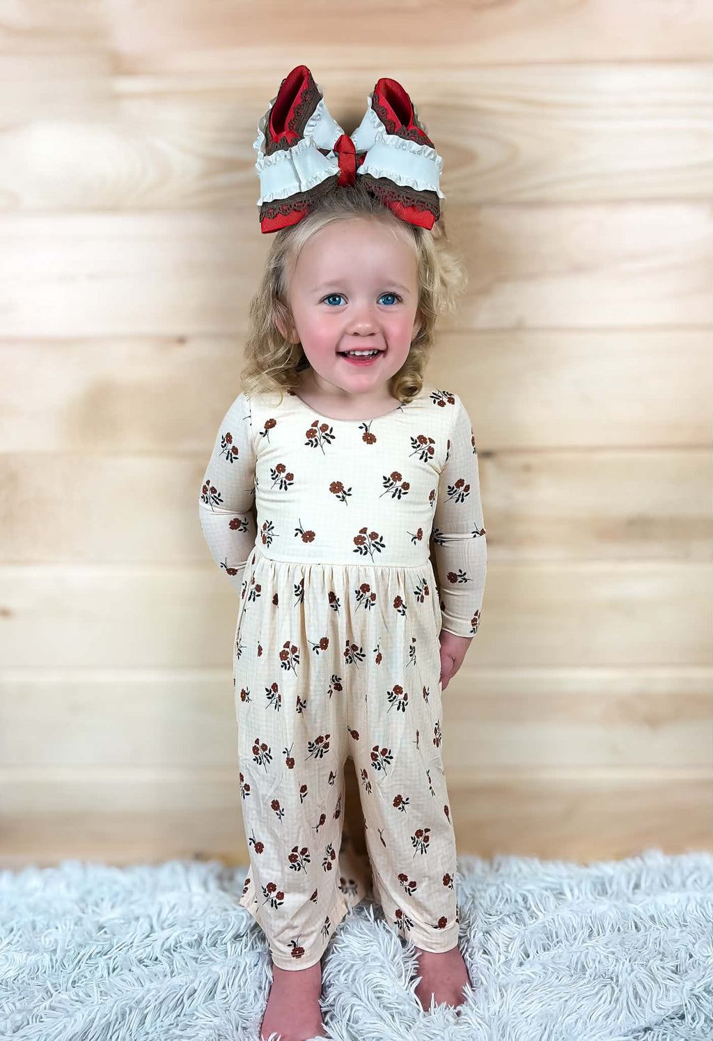 Farmhouse Floral Jumpsuit
