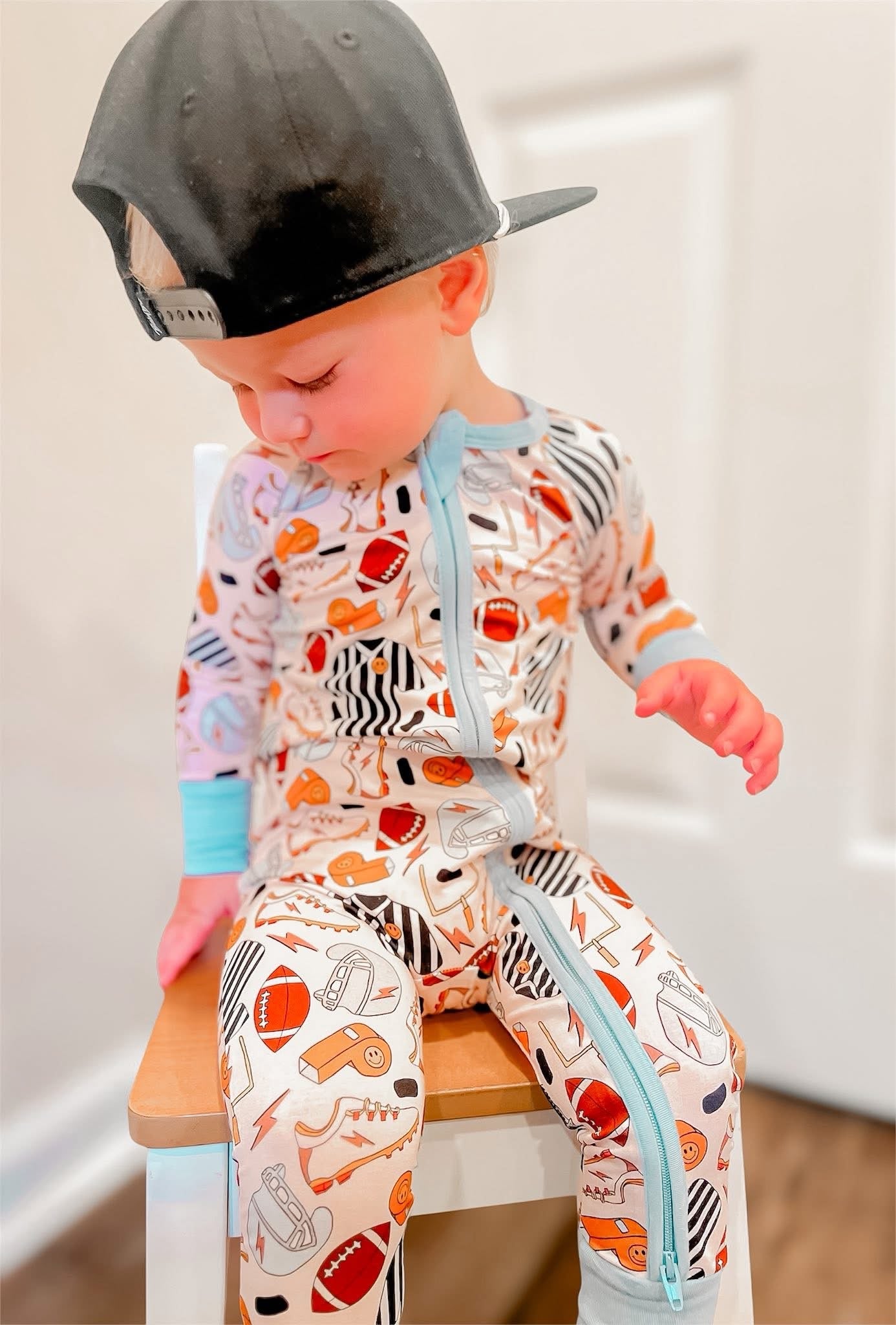 Fan Favorite Double Zippy Romper