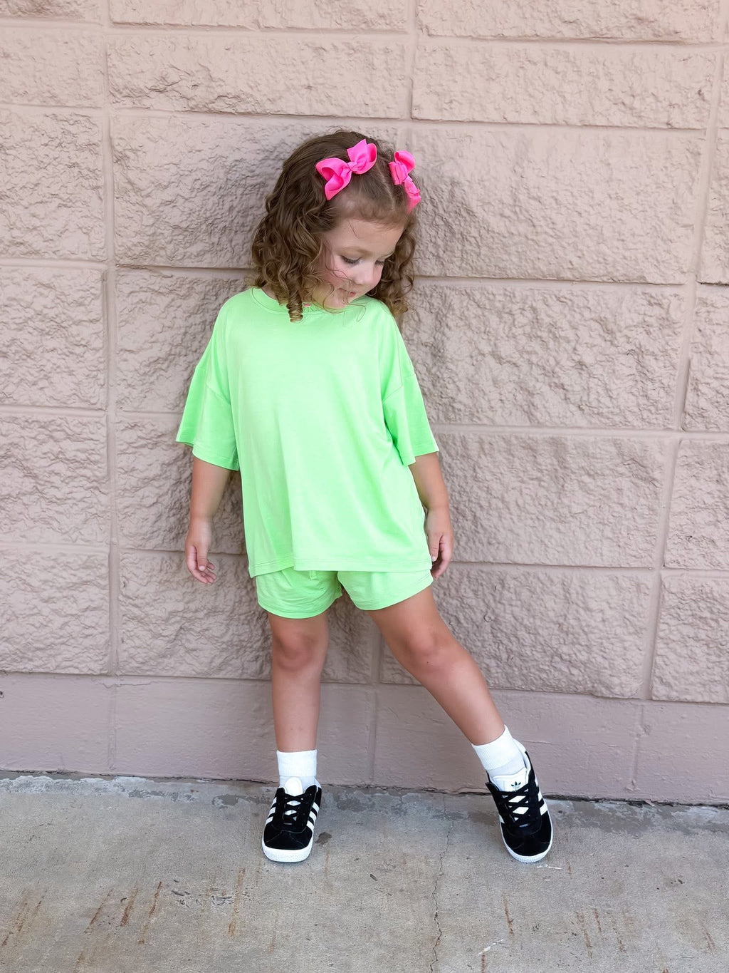 Keylime Pie Oversized Short Set