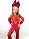 Pink Punch Checks Two Piece Set