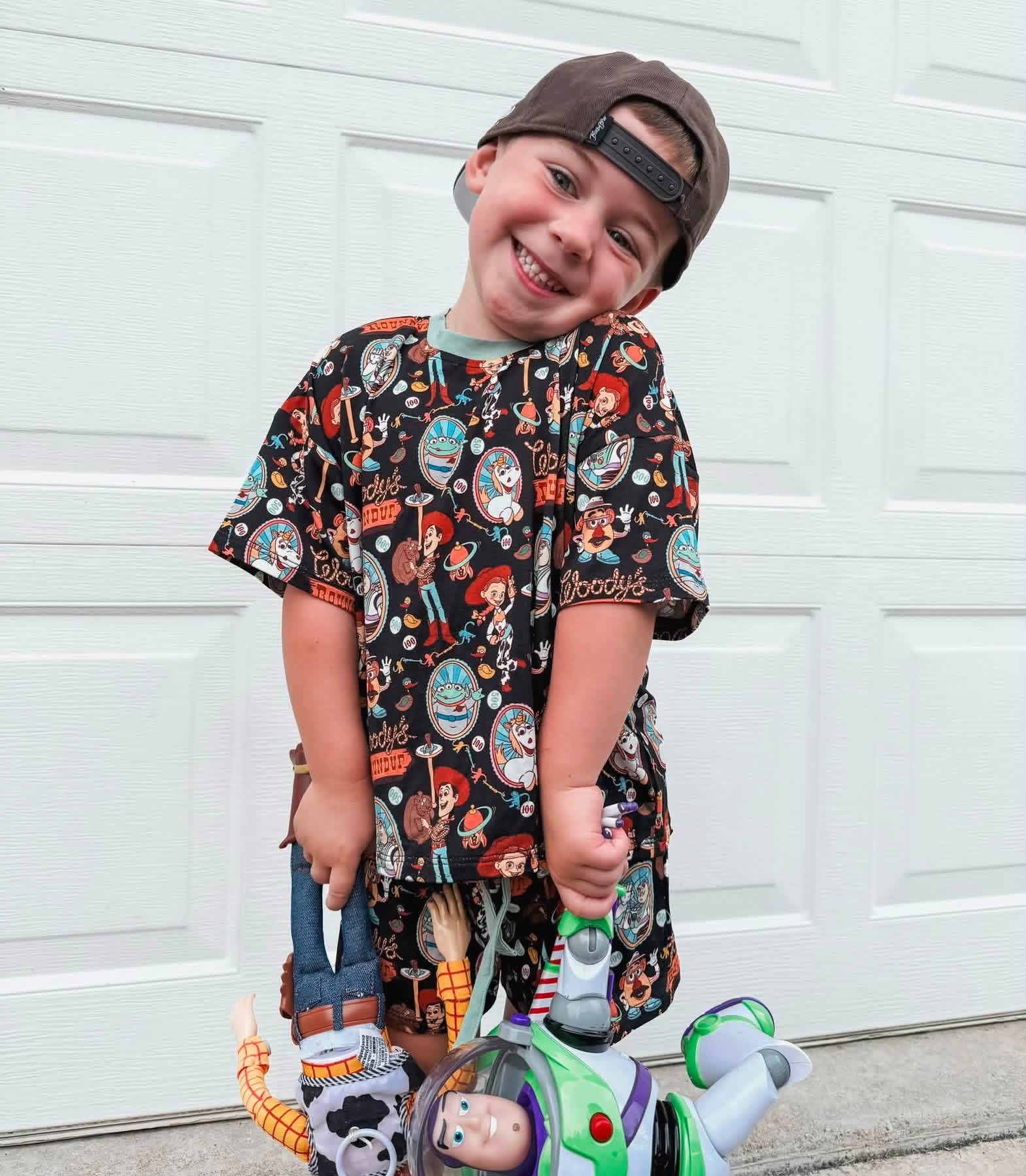 Playtime pals Oversized Short Set