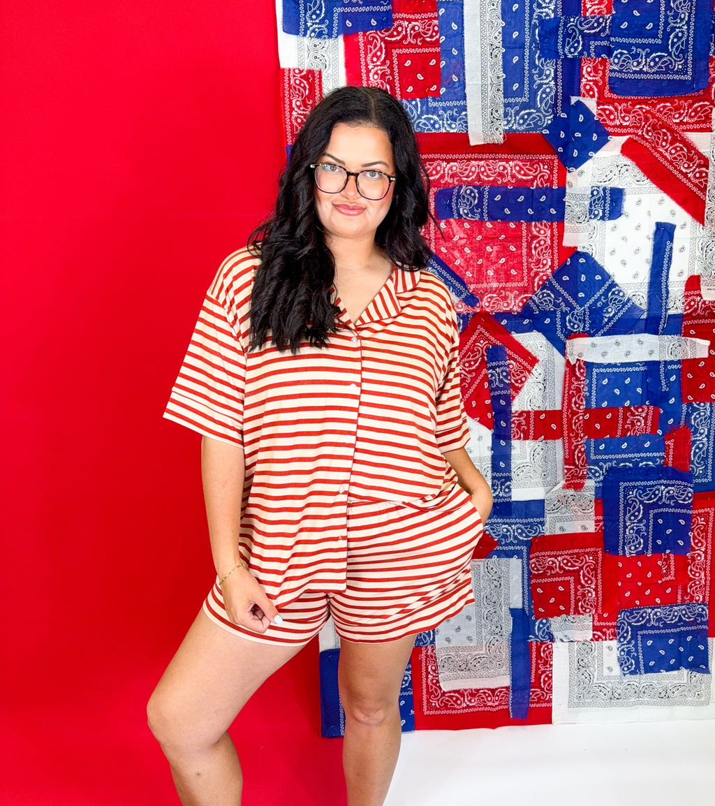 Cherry Cola Womens Short Set