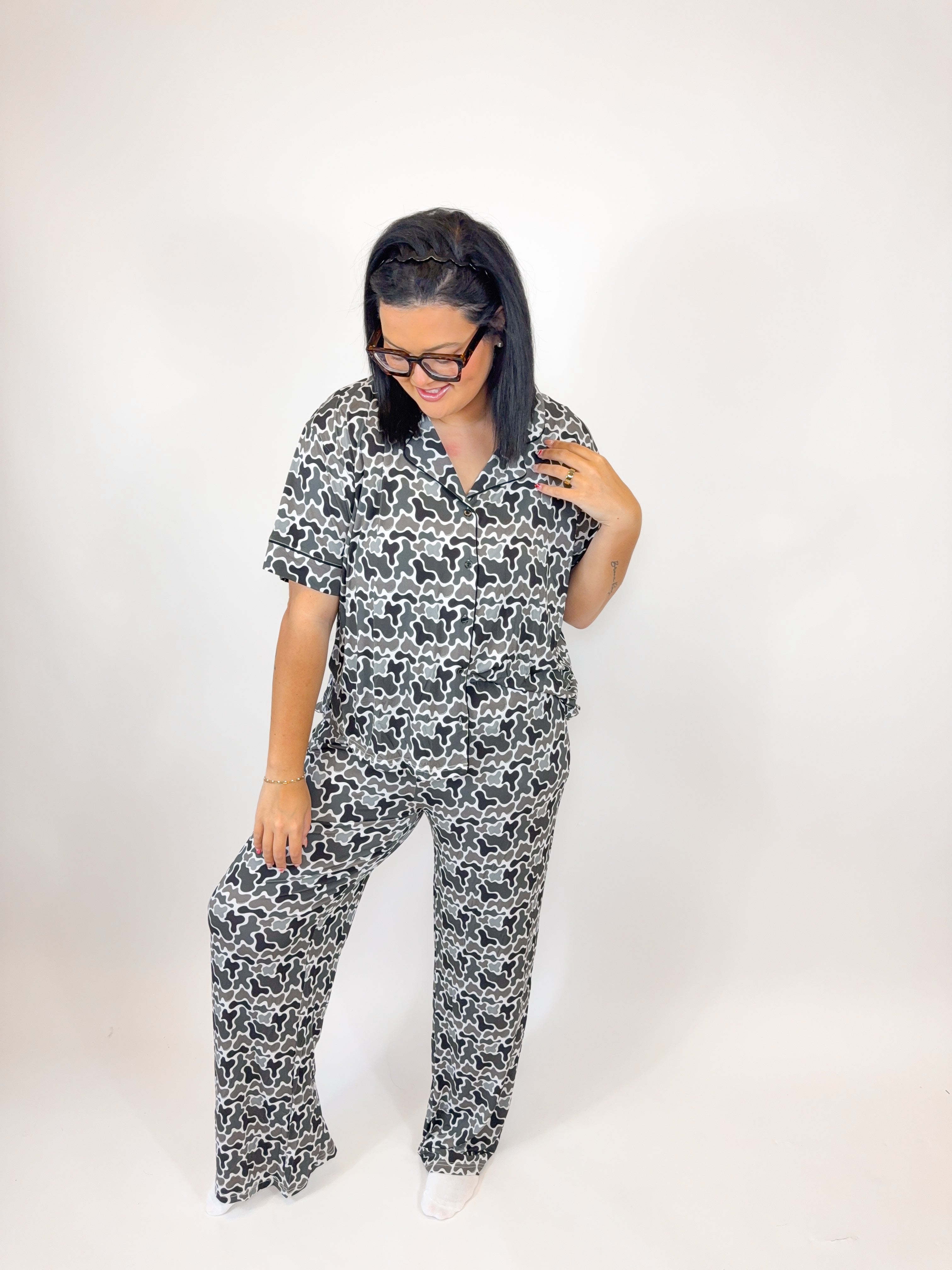 Onyx Camo Womens Pant Set