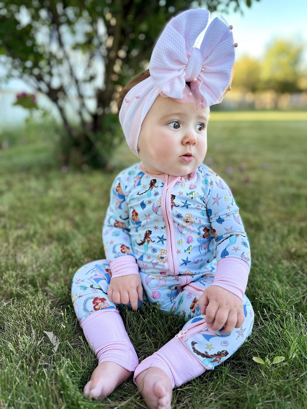 Under the sea Double Zippy Romper