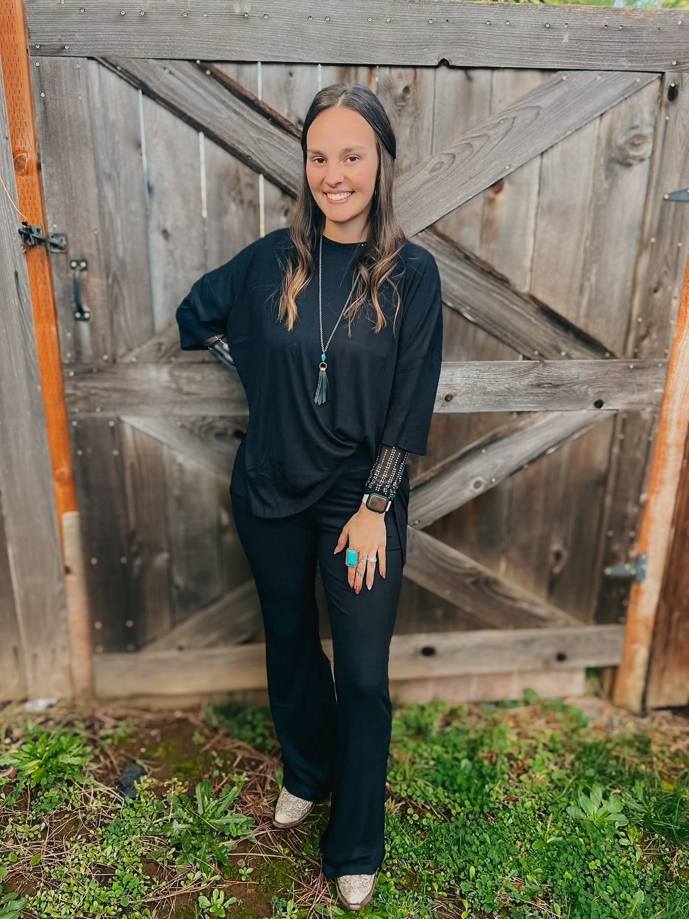 Onyx Daywear Womens Pant Set