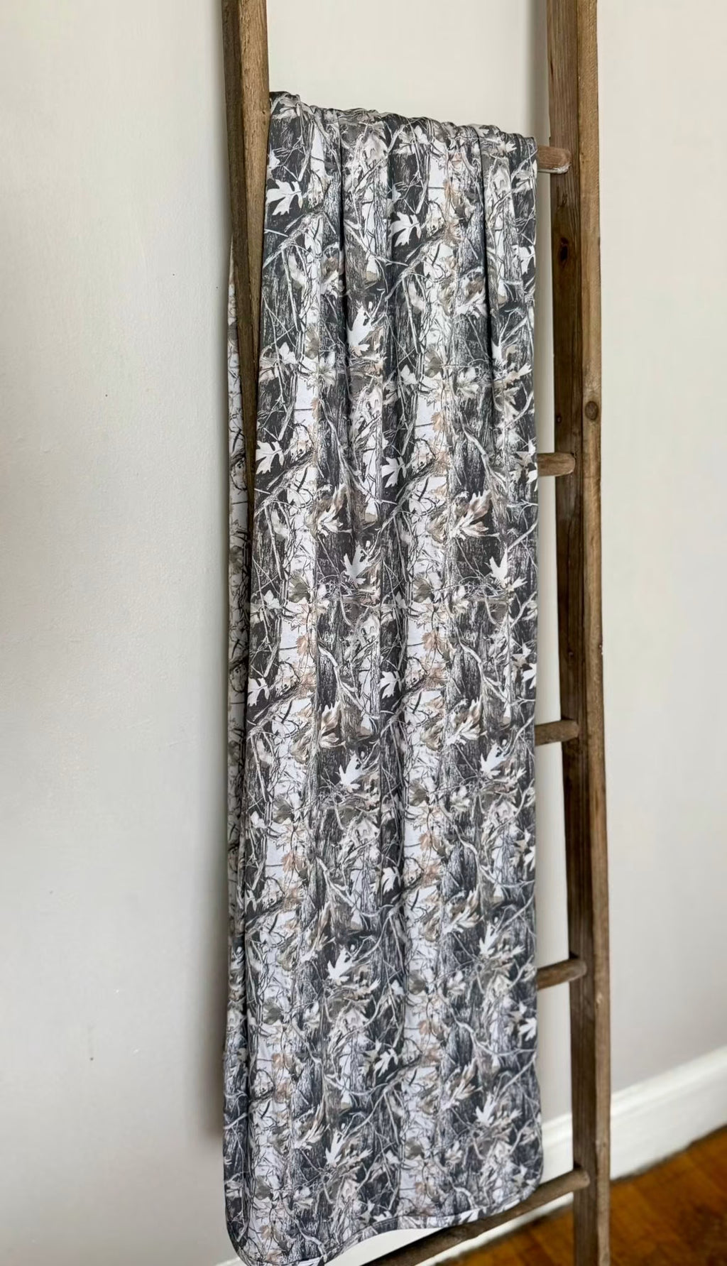 Snow Camo Oversized Blanket