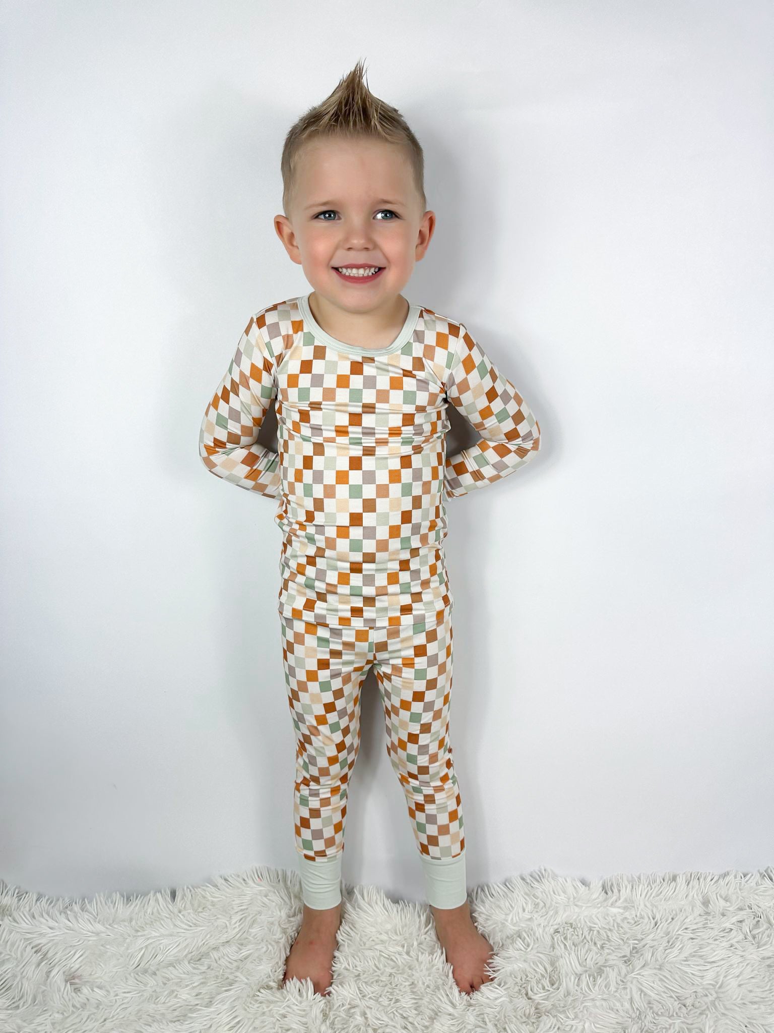 Harvest Checks Two Piece Set