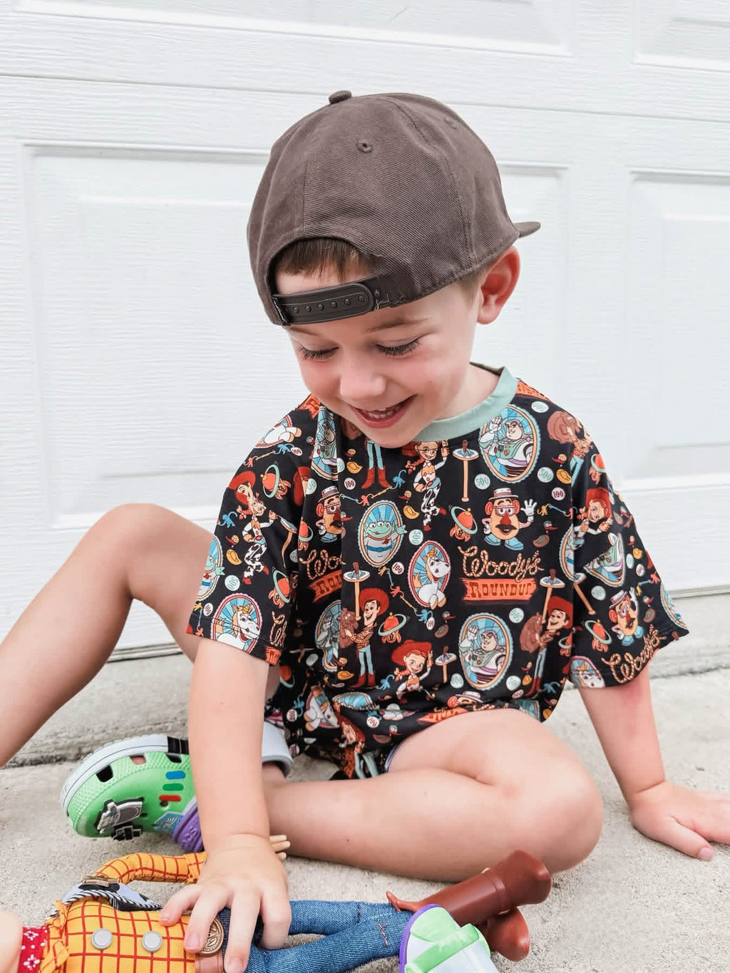 Playtime pals Oversized Short Set