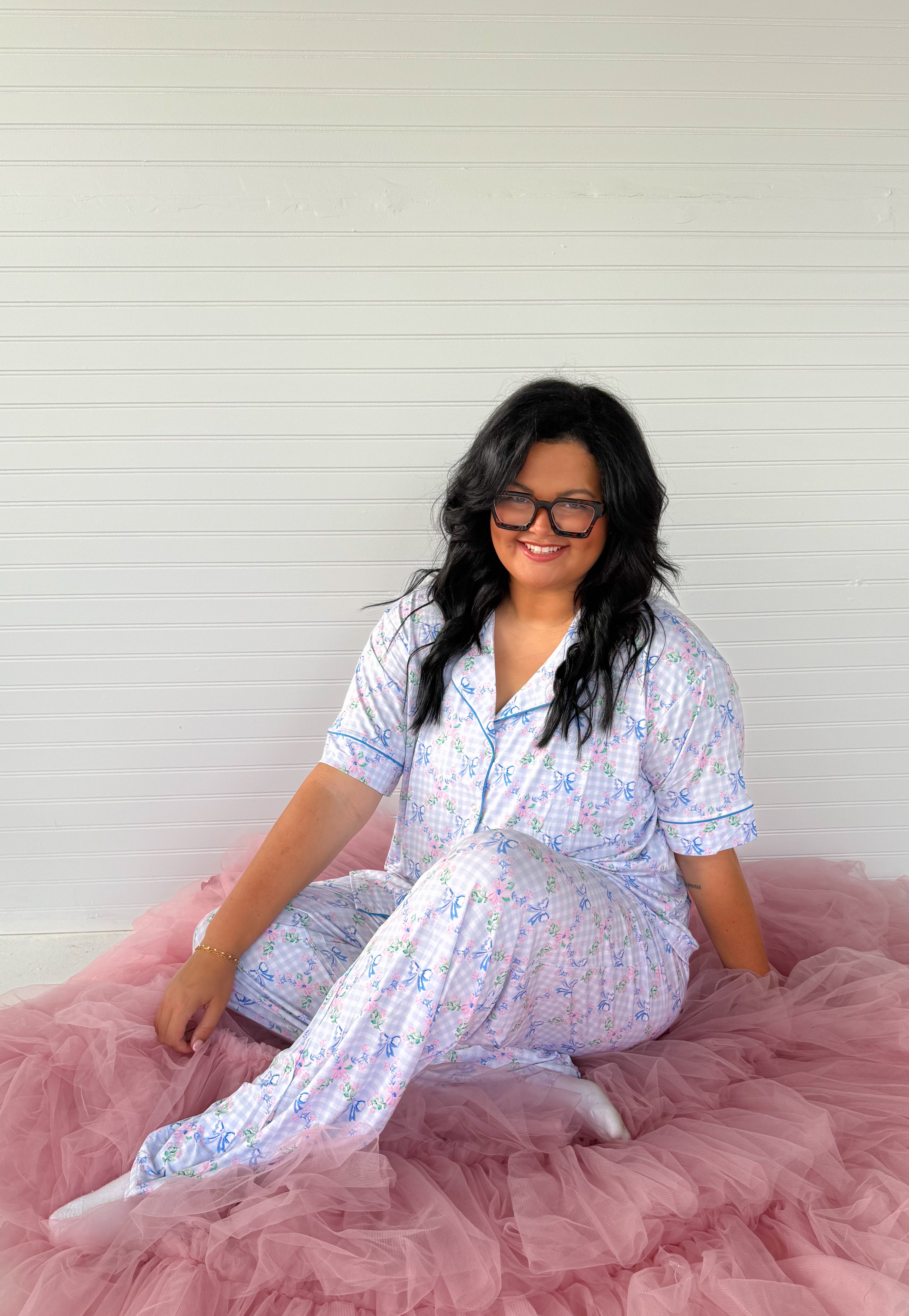 Loveshack Gingham Womens Pant Set
