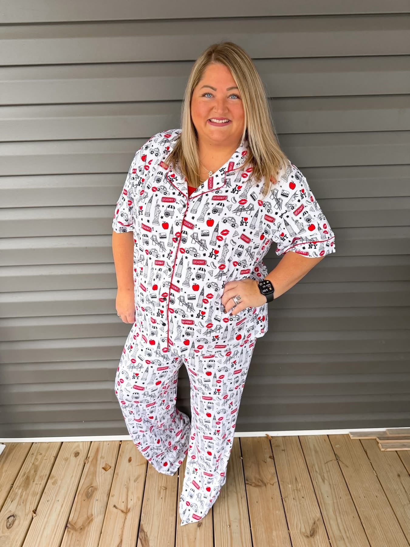 The Big Apple Womens Pant Set