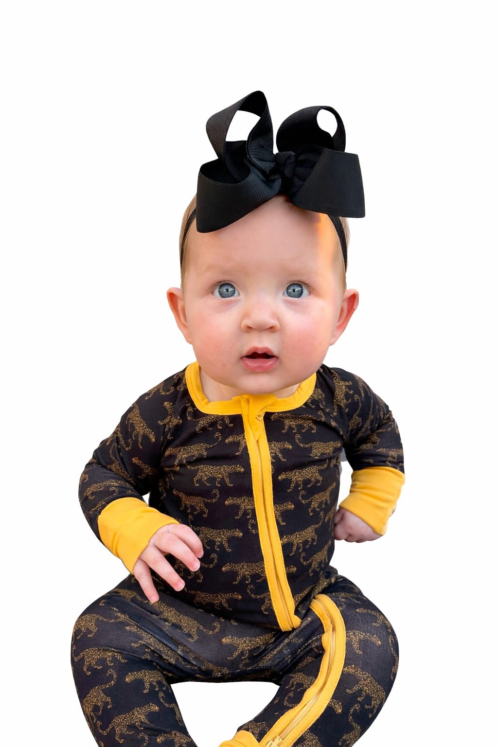 On the prowl Double Zippy Romper