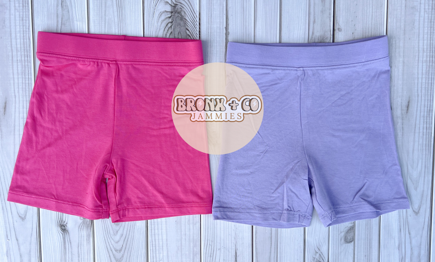 PINK/PURPLE DAYTIME SHORTS