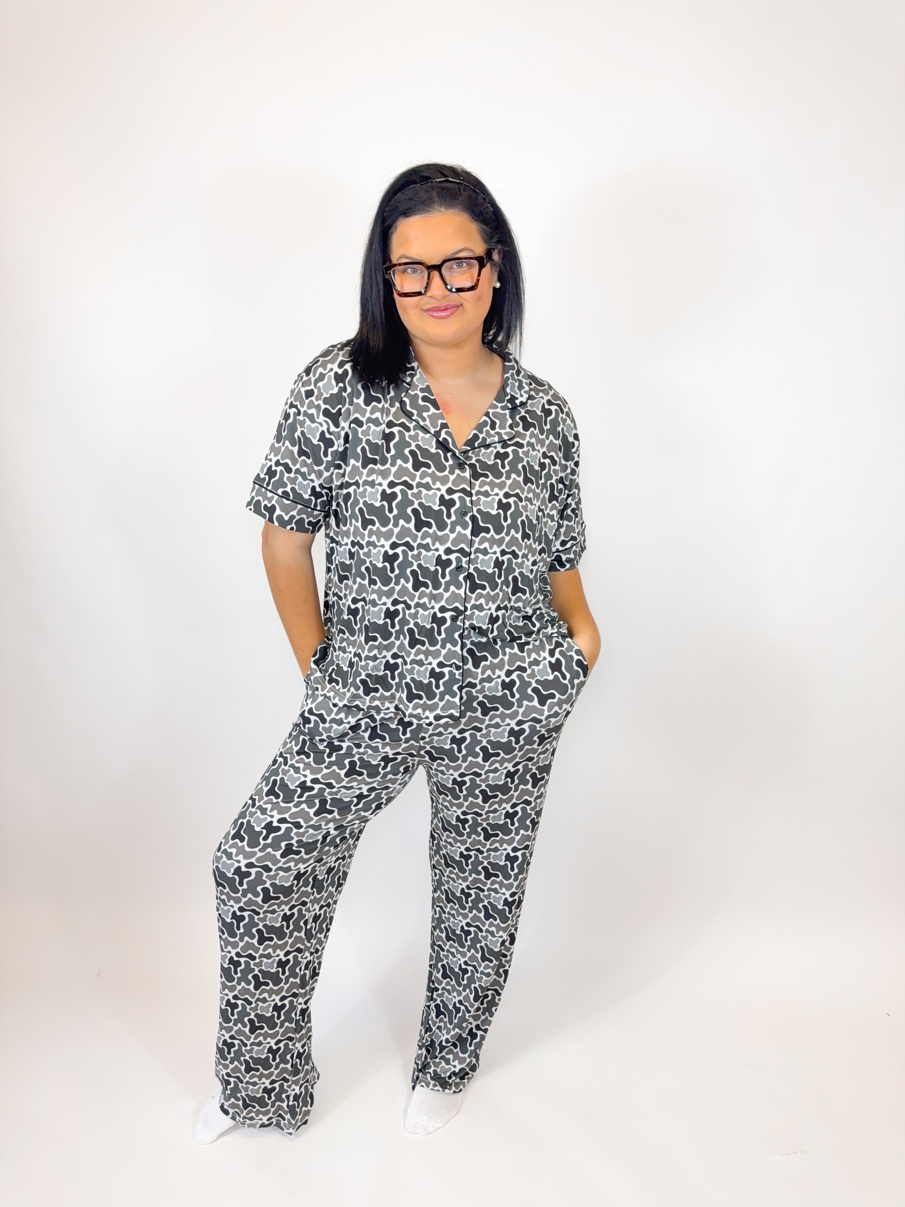 Onyx Camo Womens Pant Set