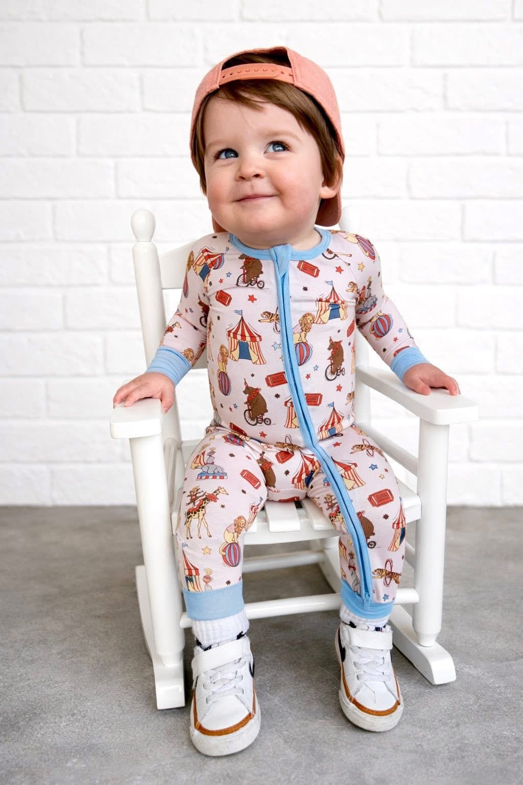 The Greatest Show Double Zippy Romper