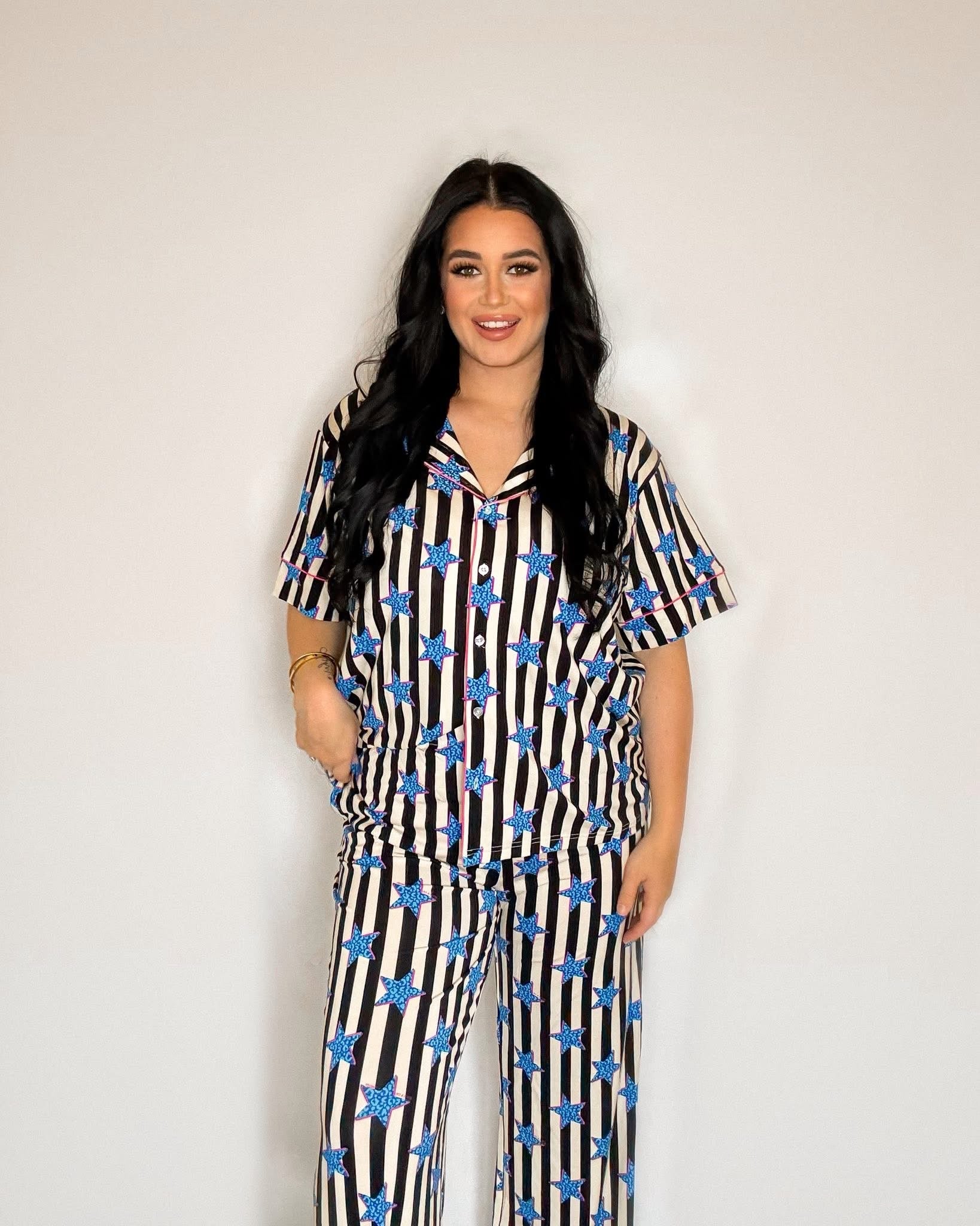 Neon Starlight Womens Pant Set