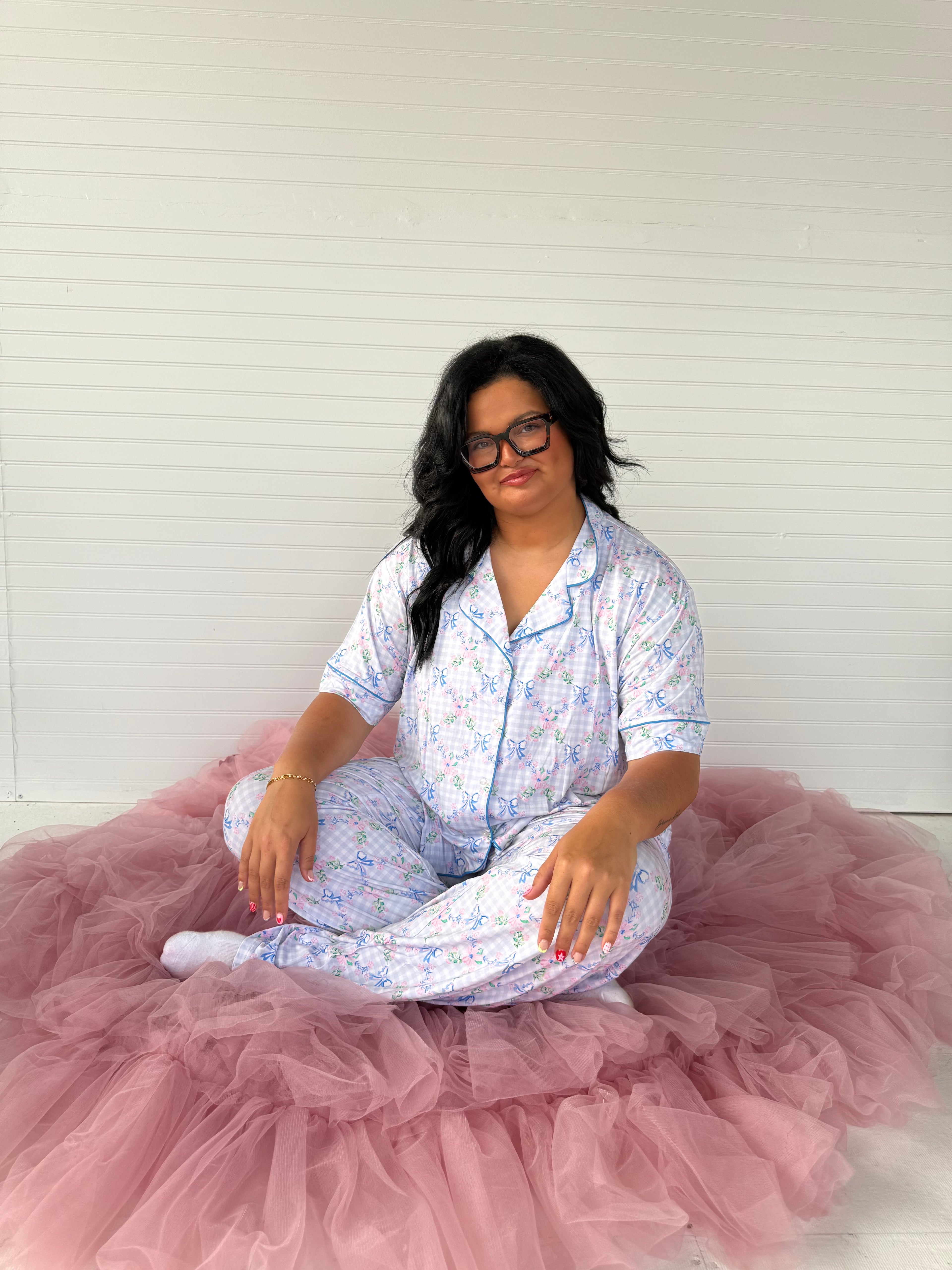 Loveshack Gingham Womens Pant Set