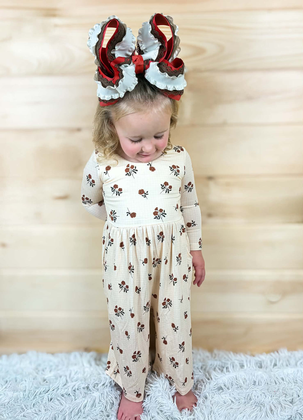 Farmhouse Floral Jumpsuit