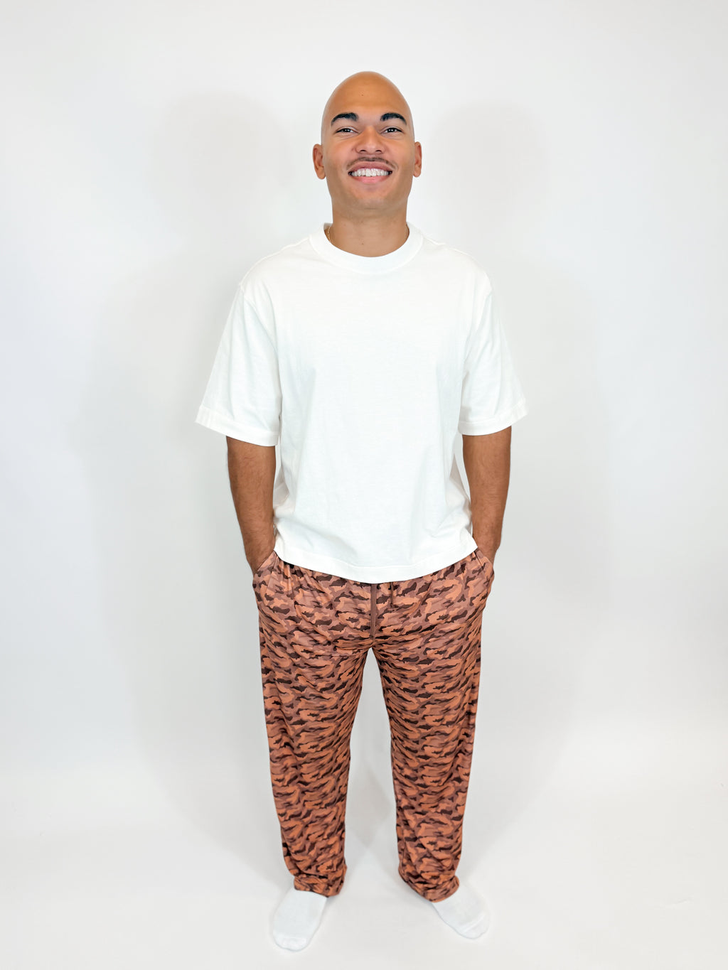 Desert Camo Unisex Straight Leg