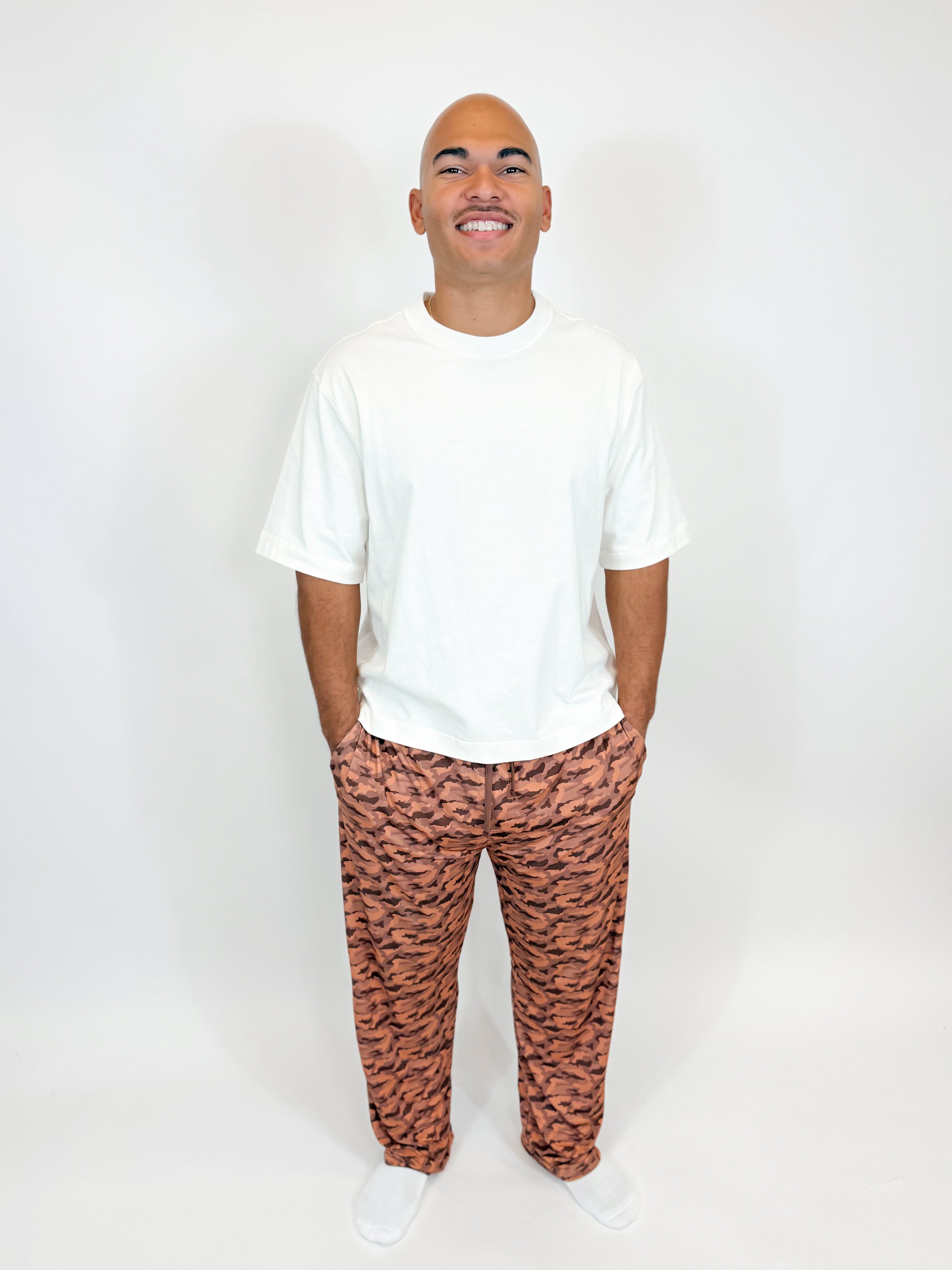 Desert Camo Unisex Straight Leg