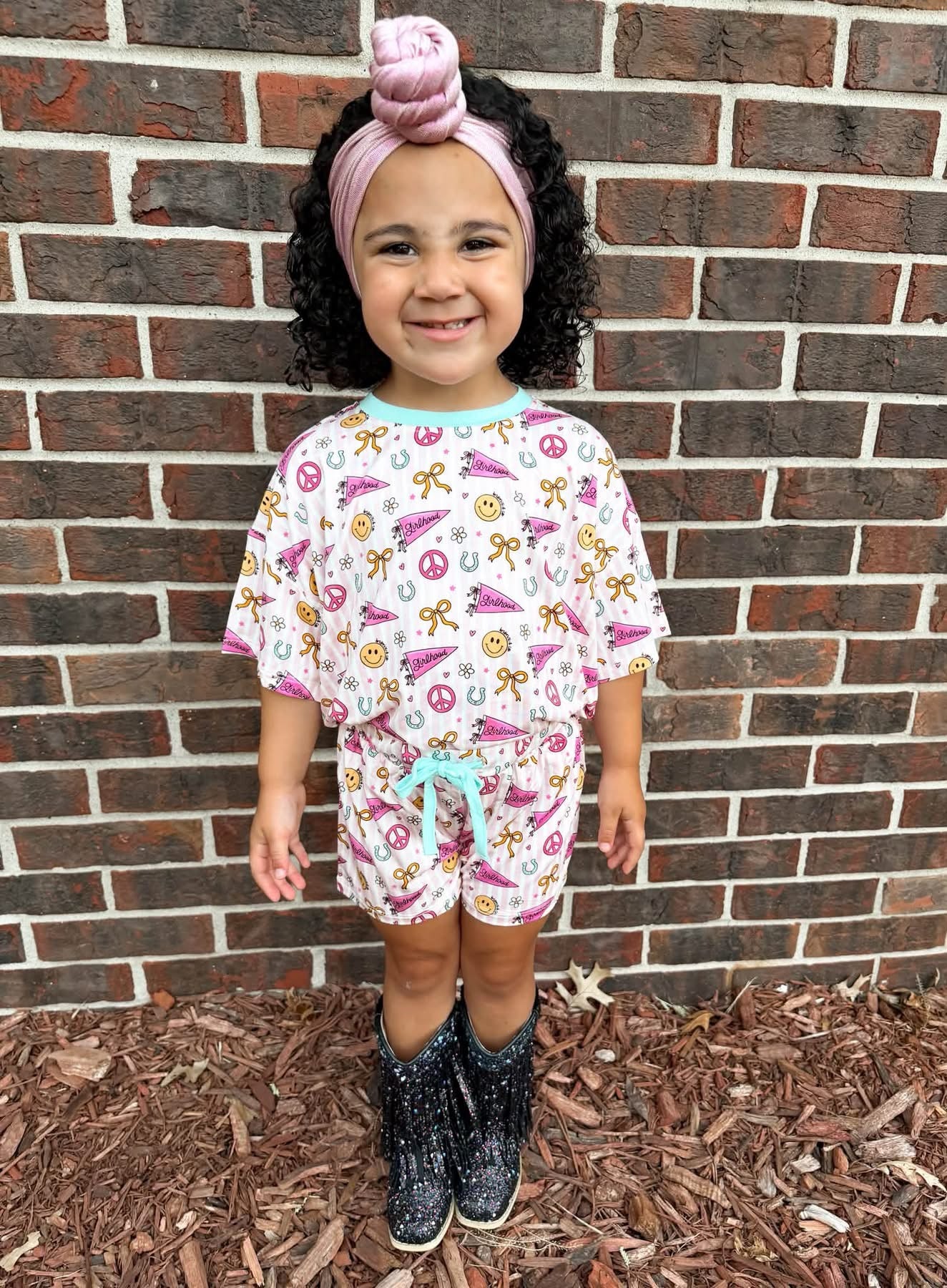 Girlhood Oversized Short Set