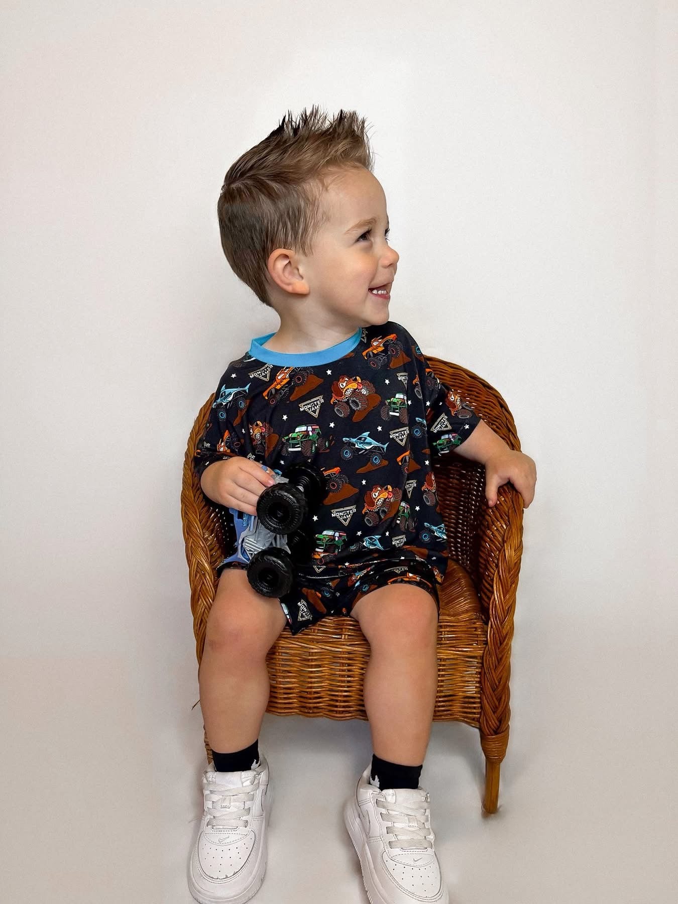 Mud Mayhem Kids Oversized Short Set