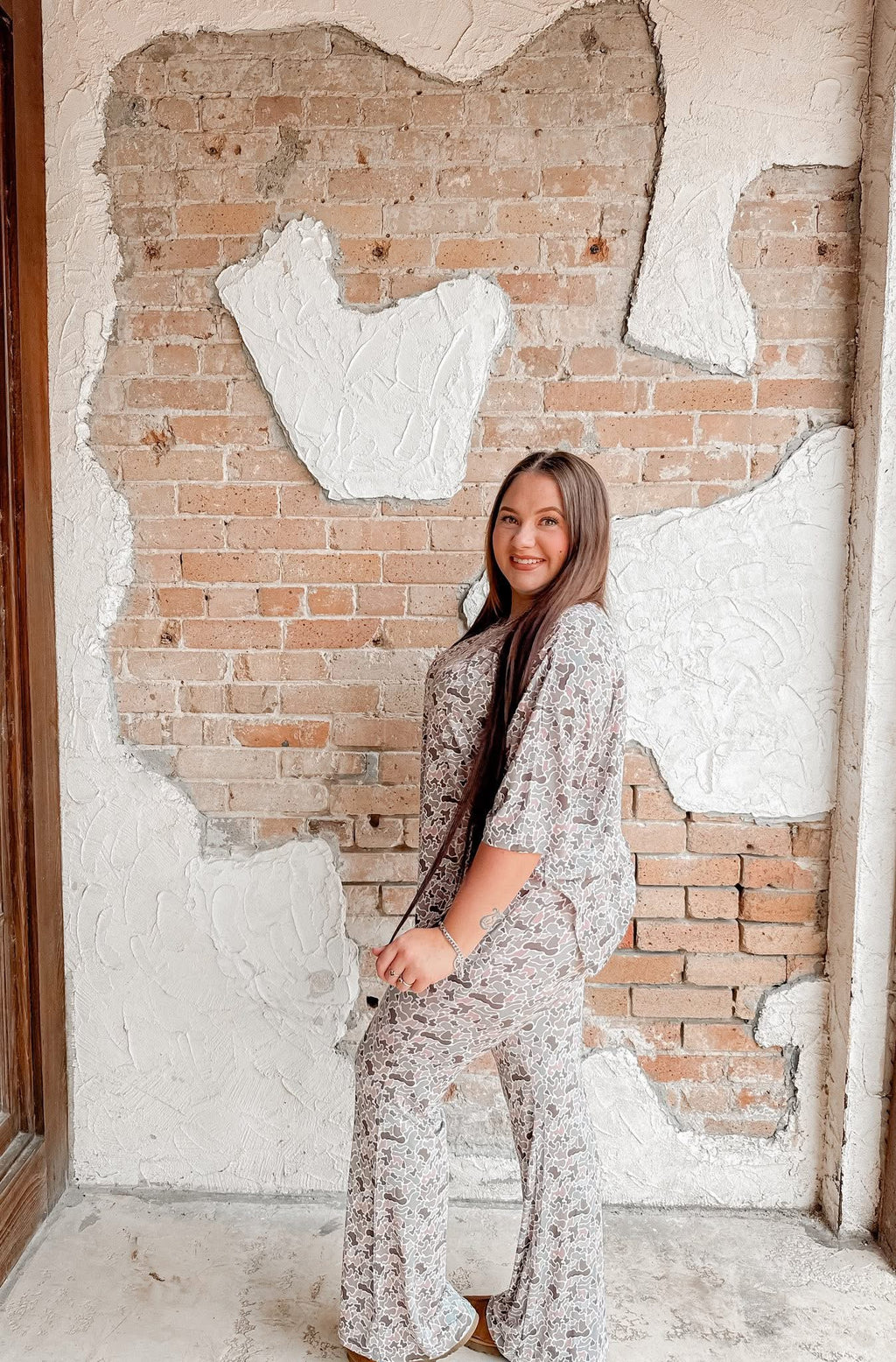 Duck Camo Womens Daywear Pant Set