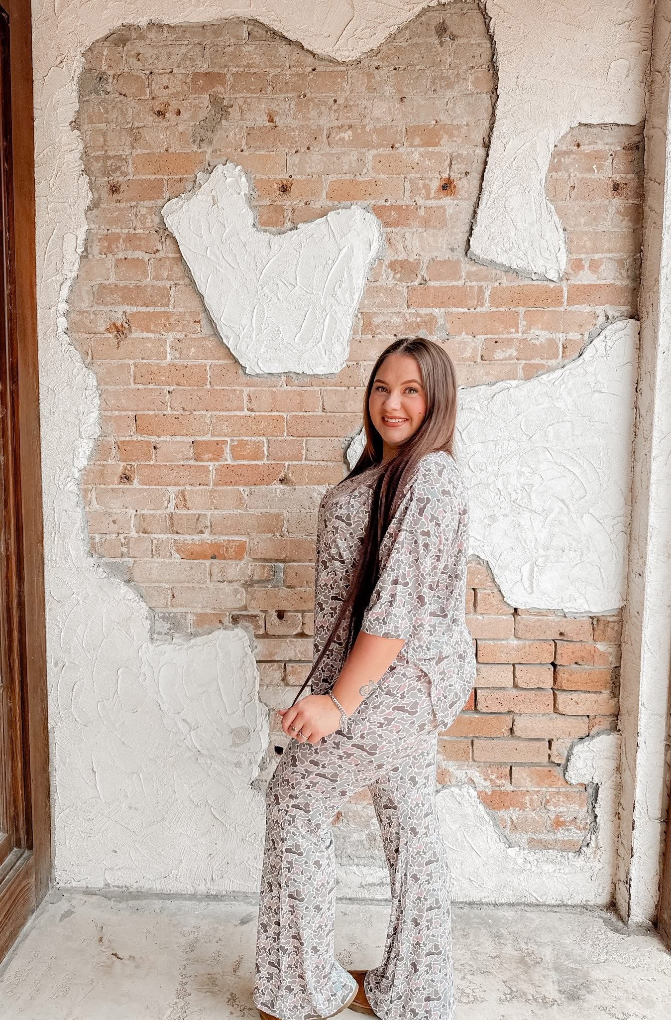 Duck Camo Womens Daywear Pant Set