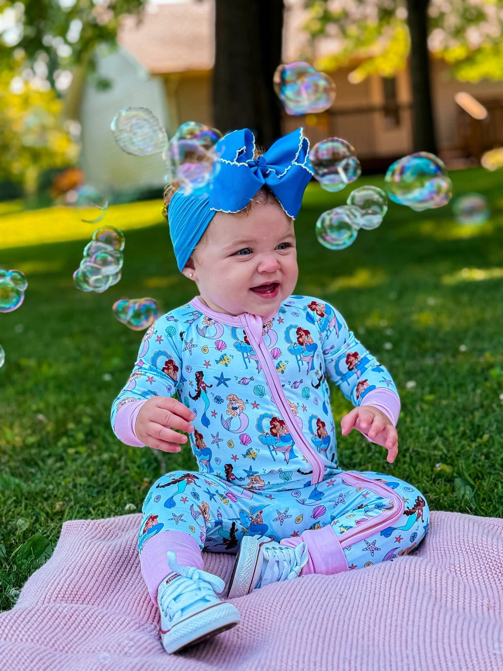 Under the sea Double Zippy Romper
