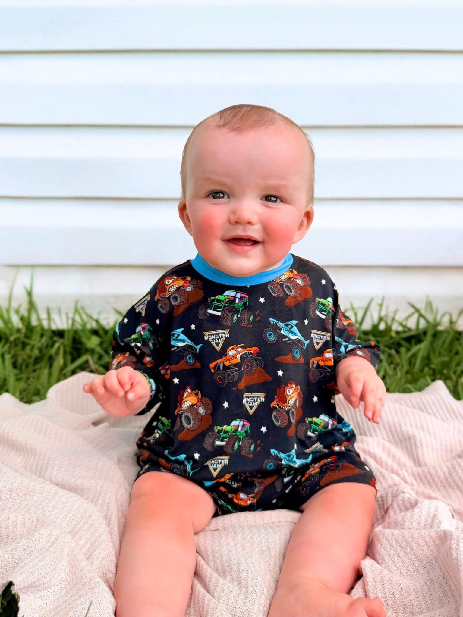 Mud Mayhem Kids Oversized Short Set