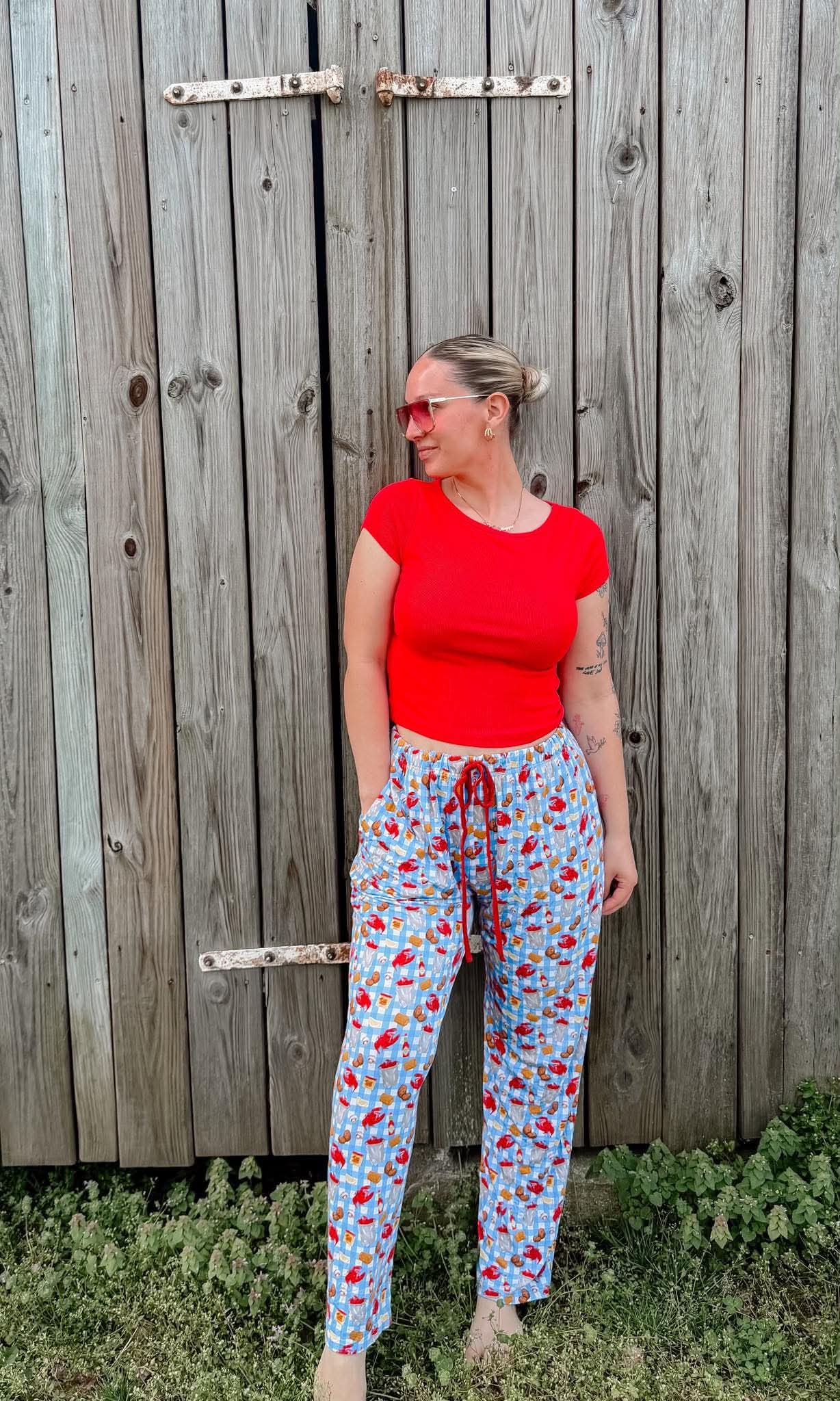 Bronx&Co. Crawfish Boil Unisex Straight Leg Pants