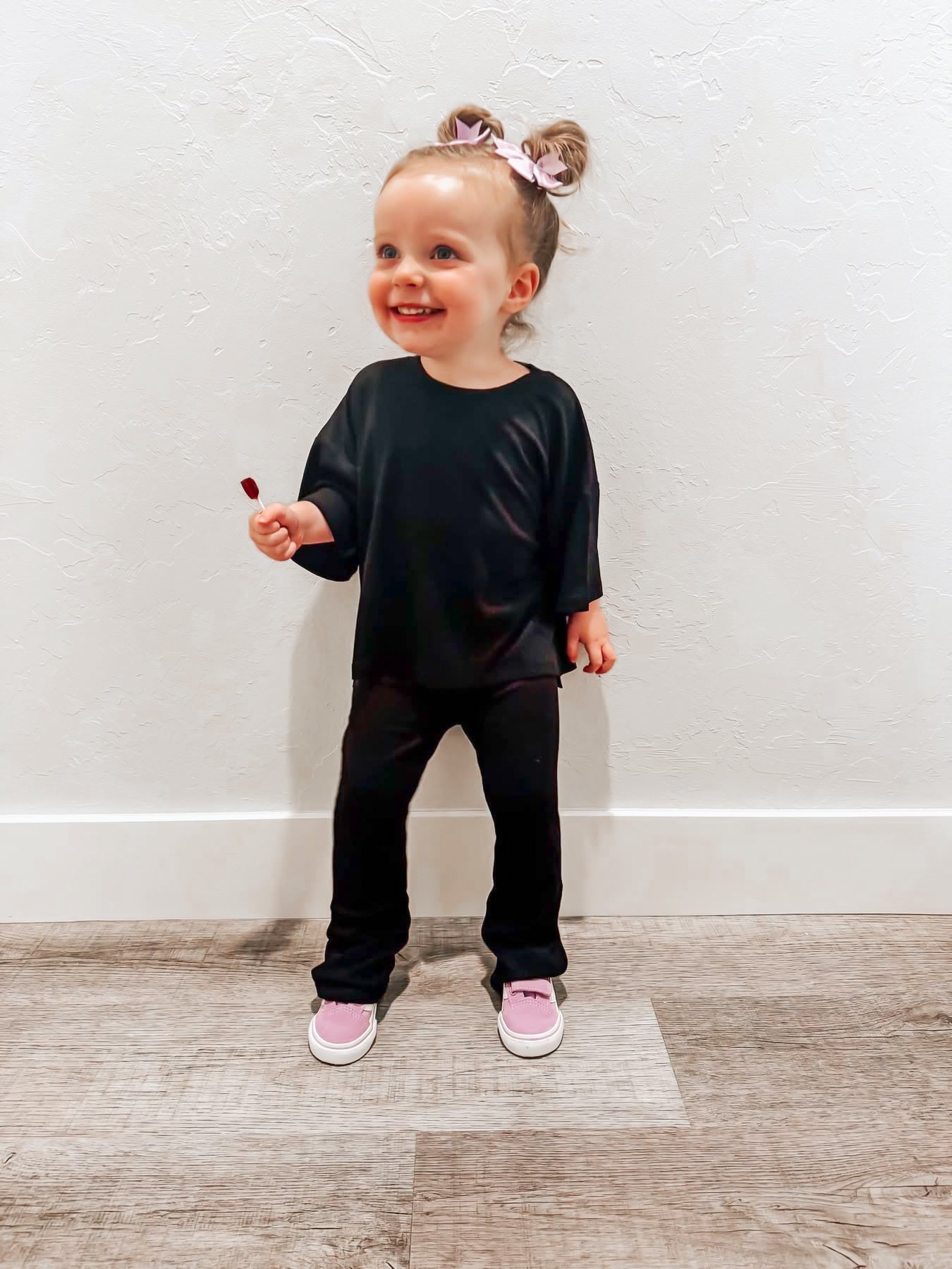 Onyx Kids Ribbed Daywear Pant Set