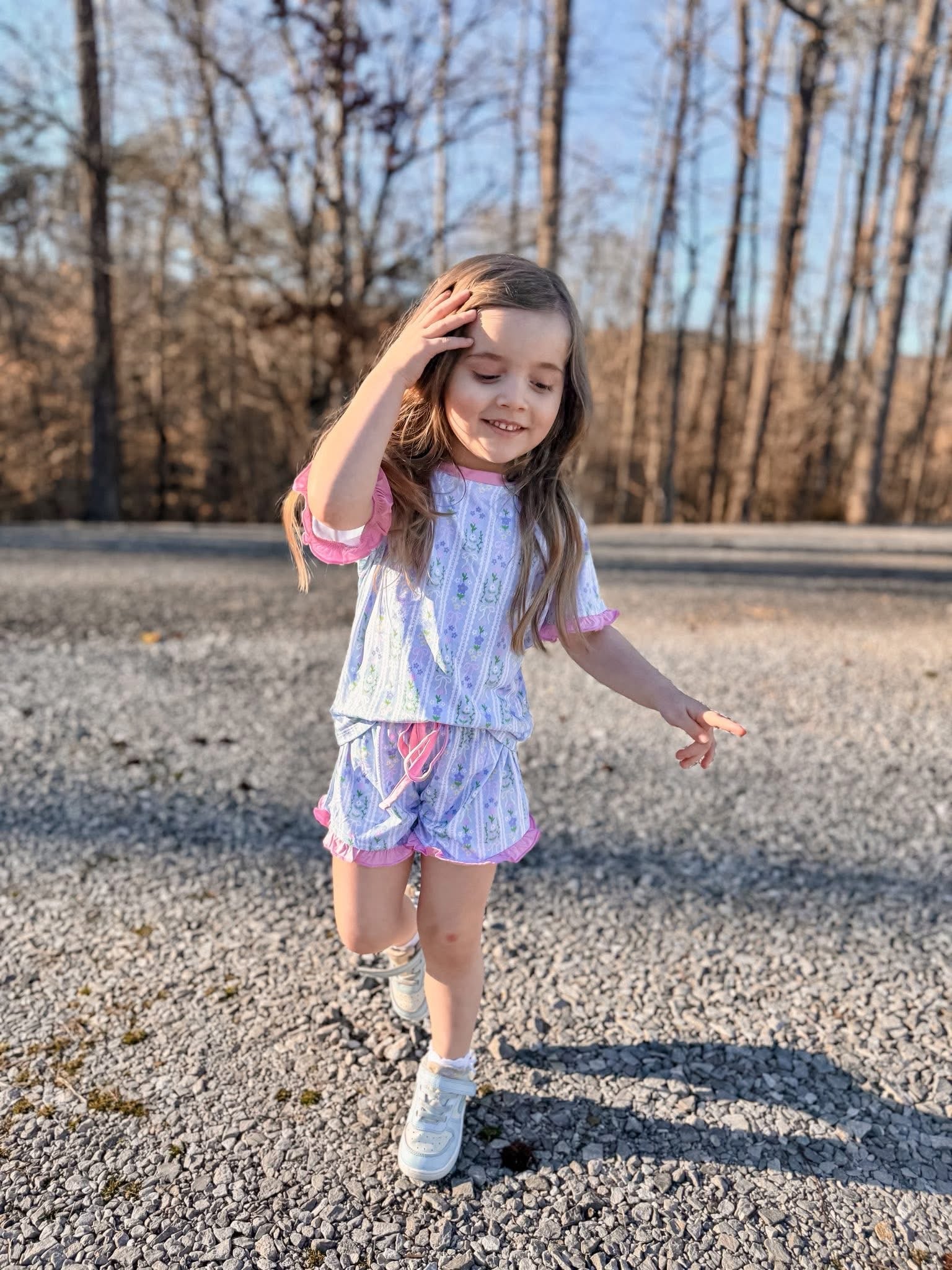 Eloise Kids Ruffle Short Set