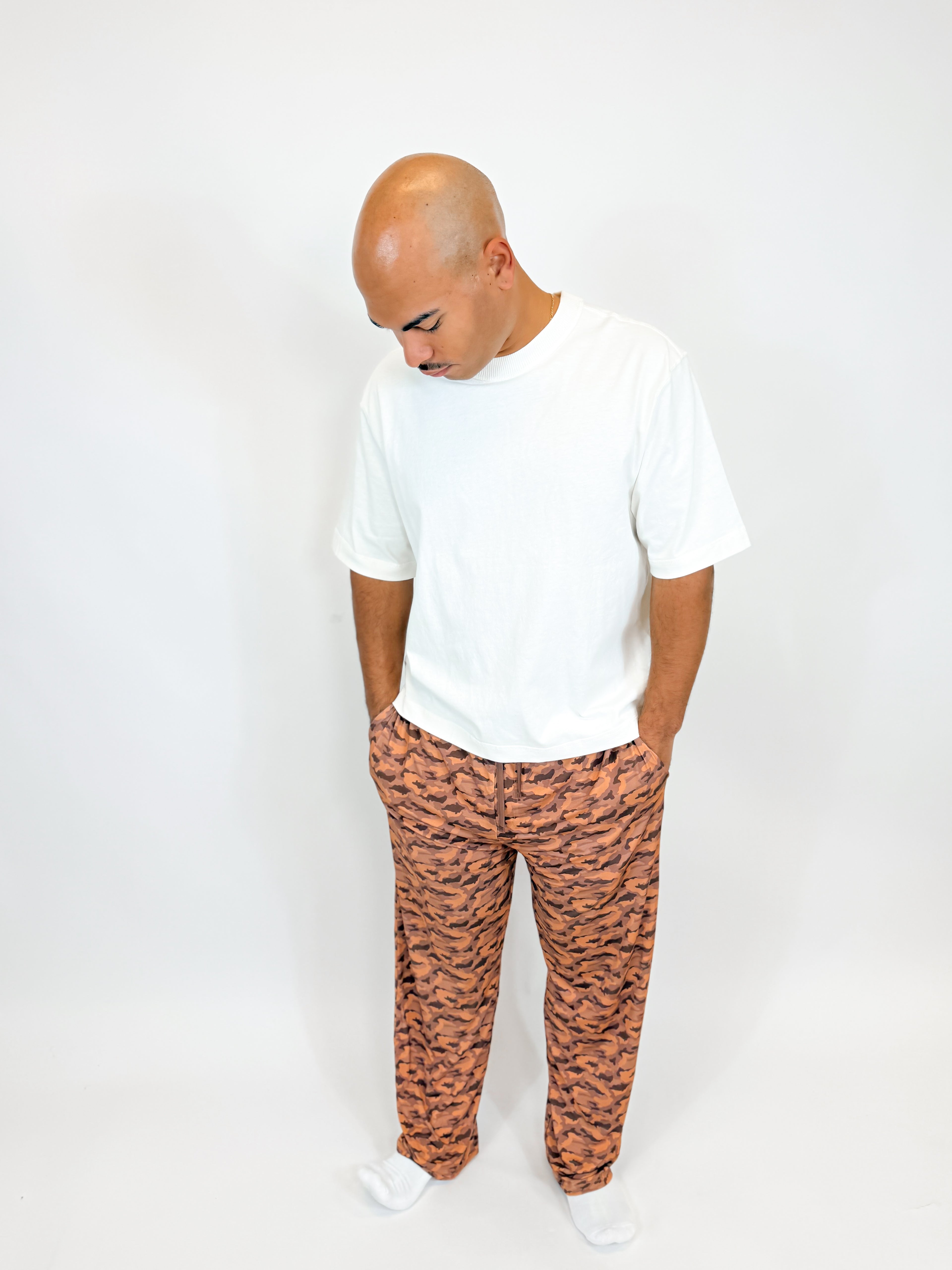 Desert Camo Unisex Straight Leg