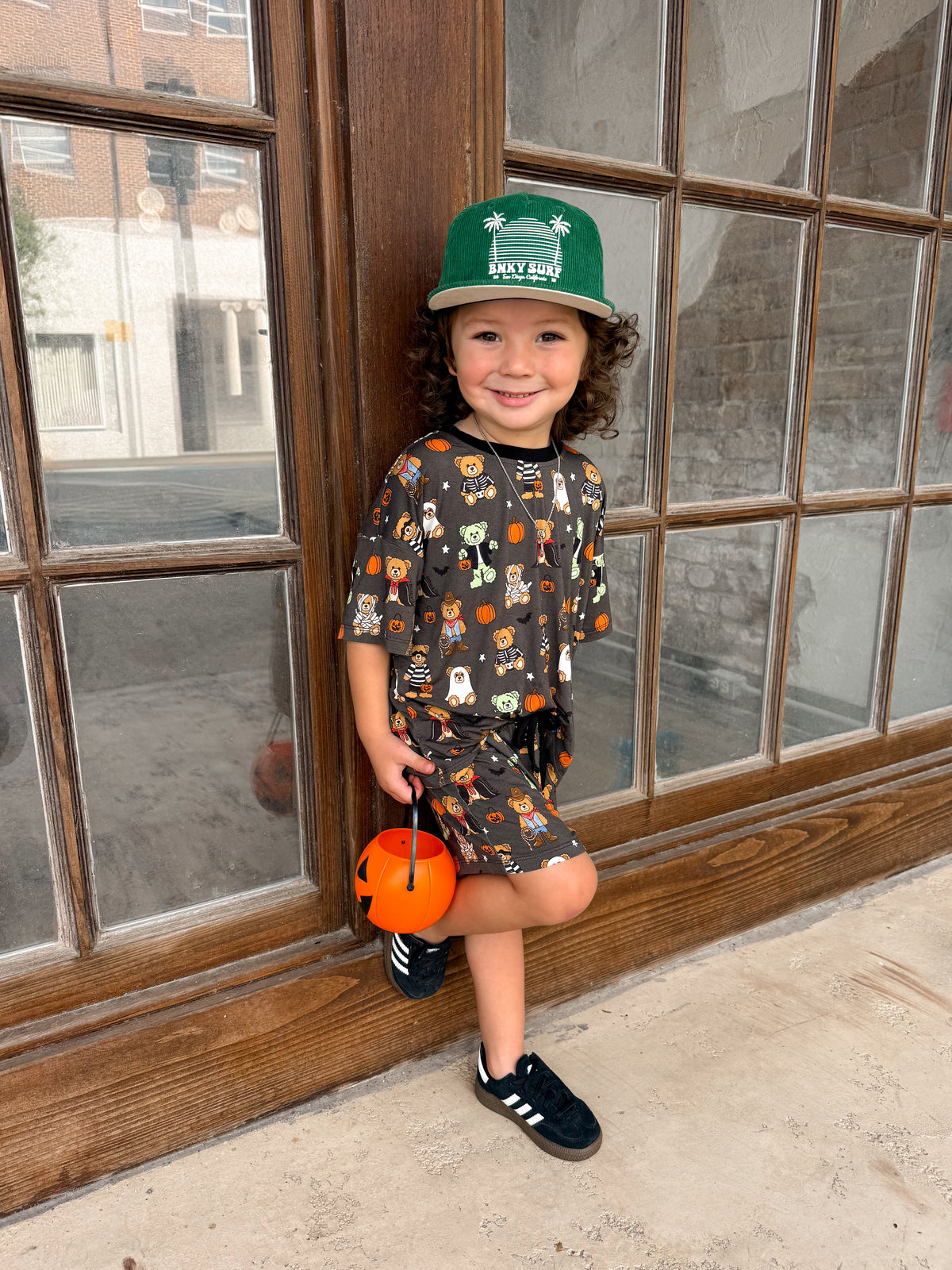 Boo Crew Oversized Short Set