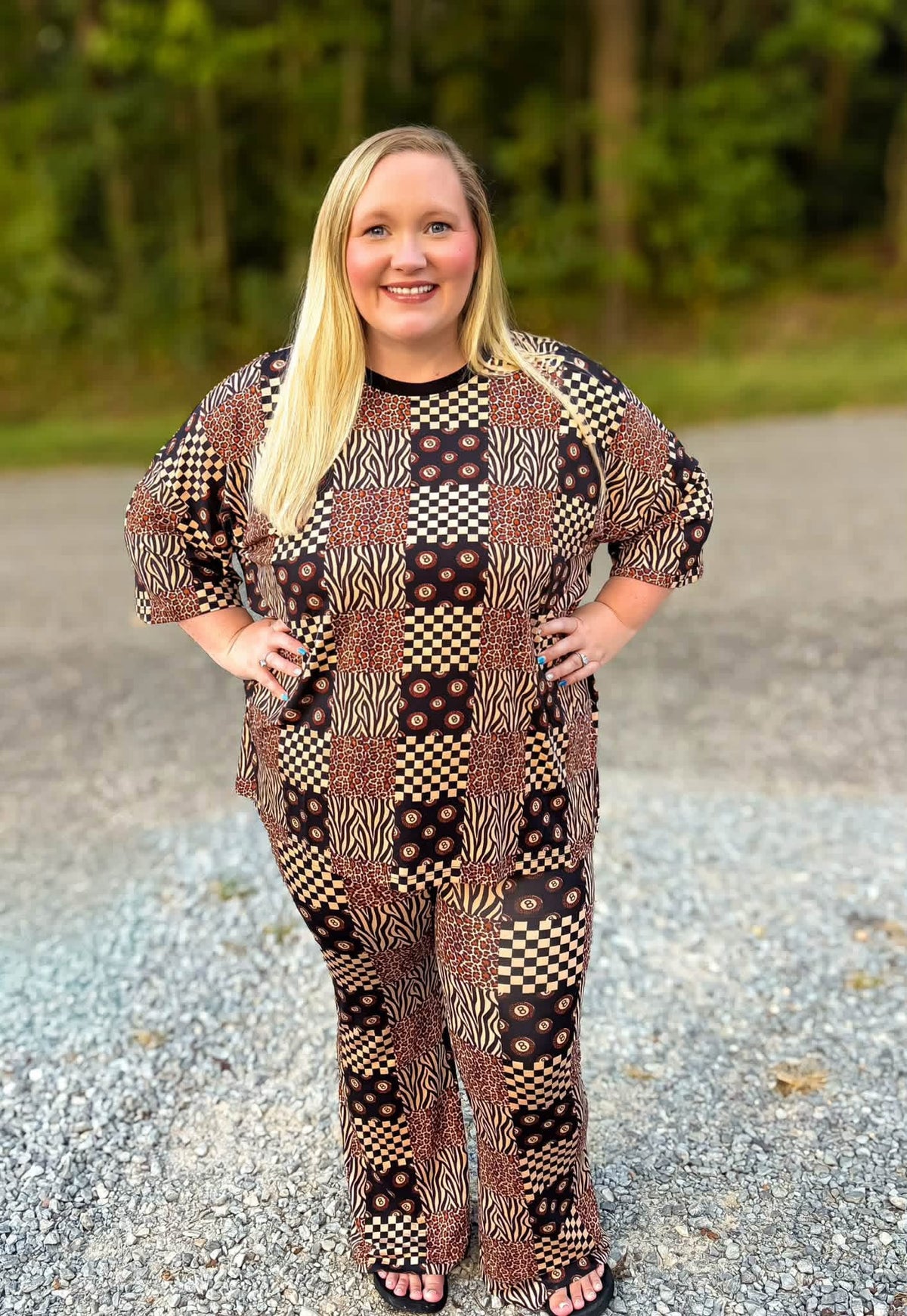 Wild for dopamine Womens Pant Set