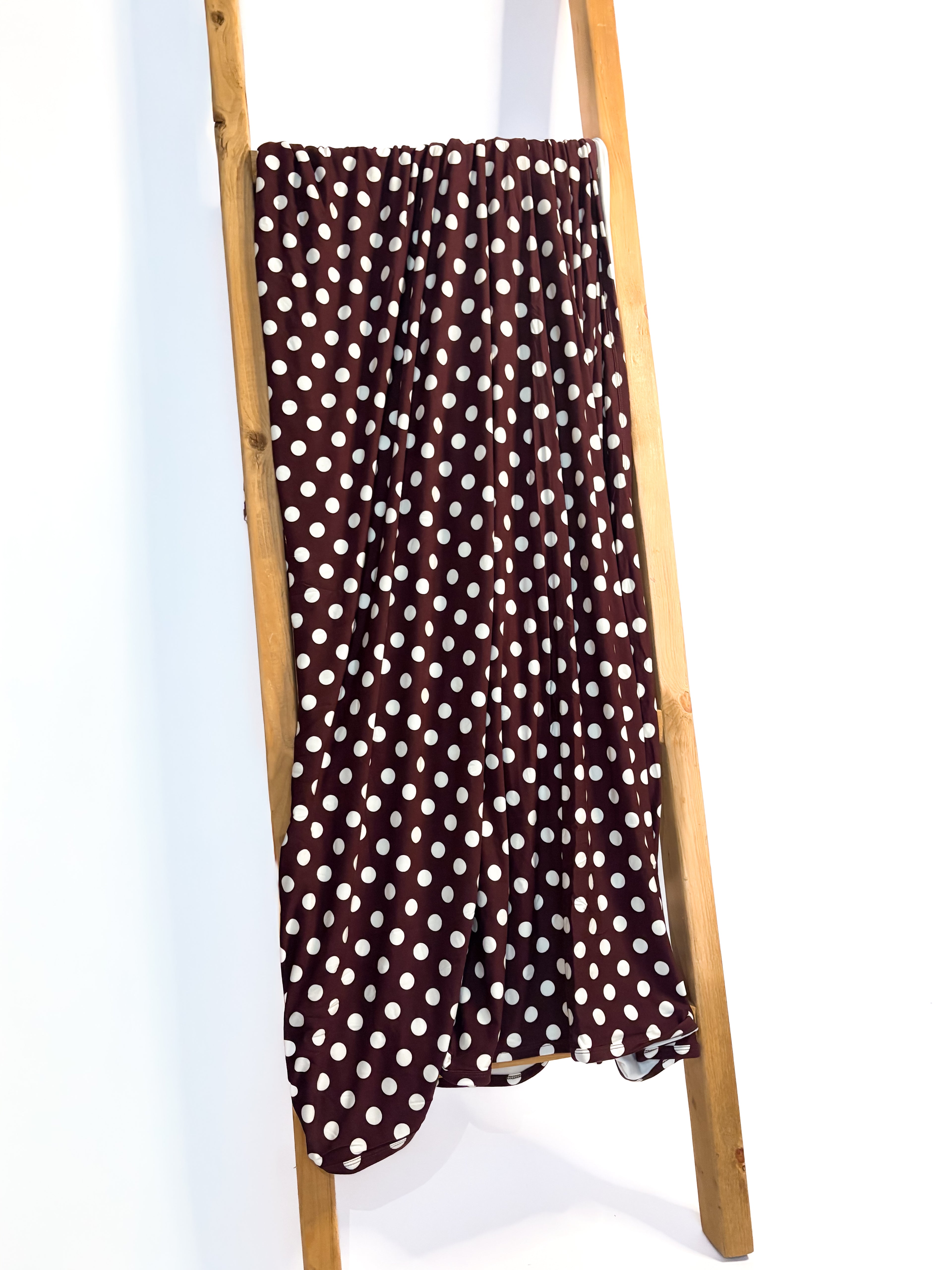 Cocoa Cozy Dots Oversized Blanket