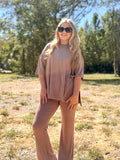 Taupe Womens Pant Set