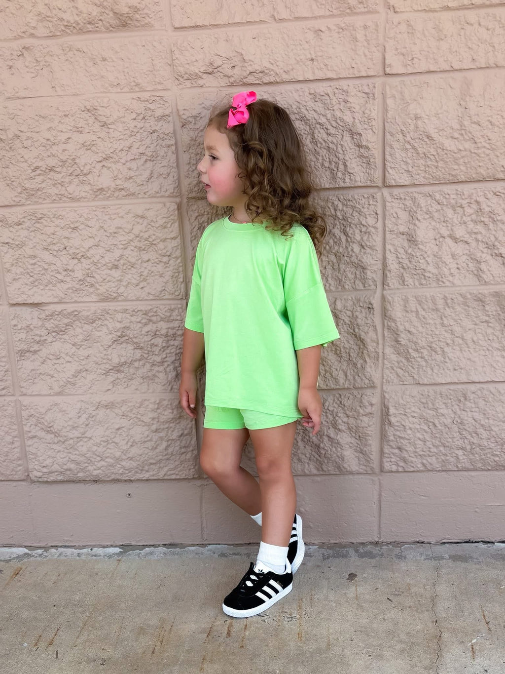 Keylime Pie Oversized Short Set