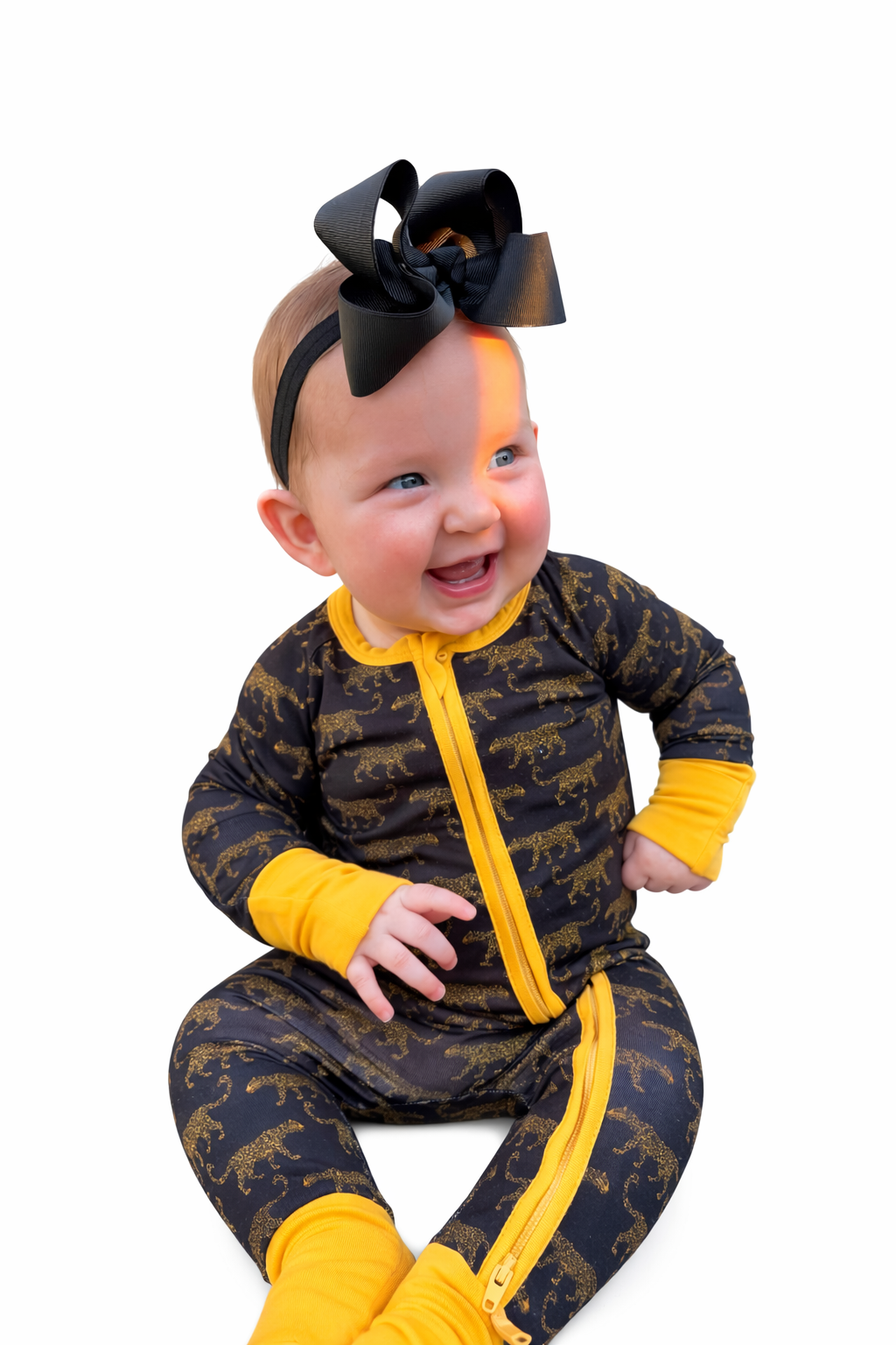 On the prowl Double Zippy Romper