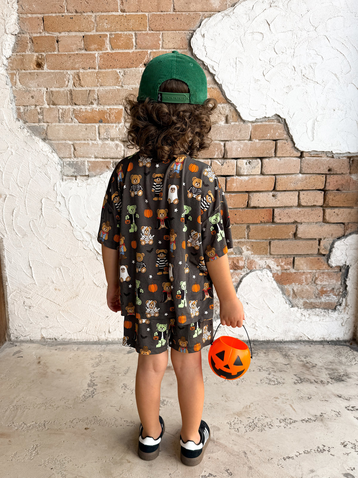 Boo Crew Oversized Short Set