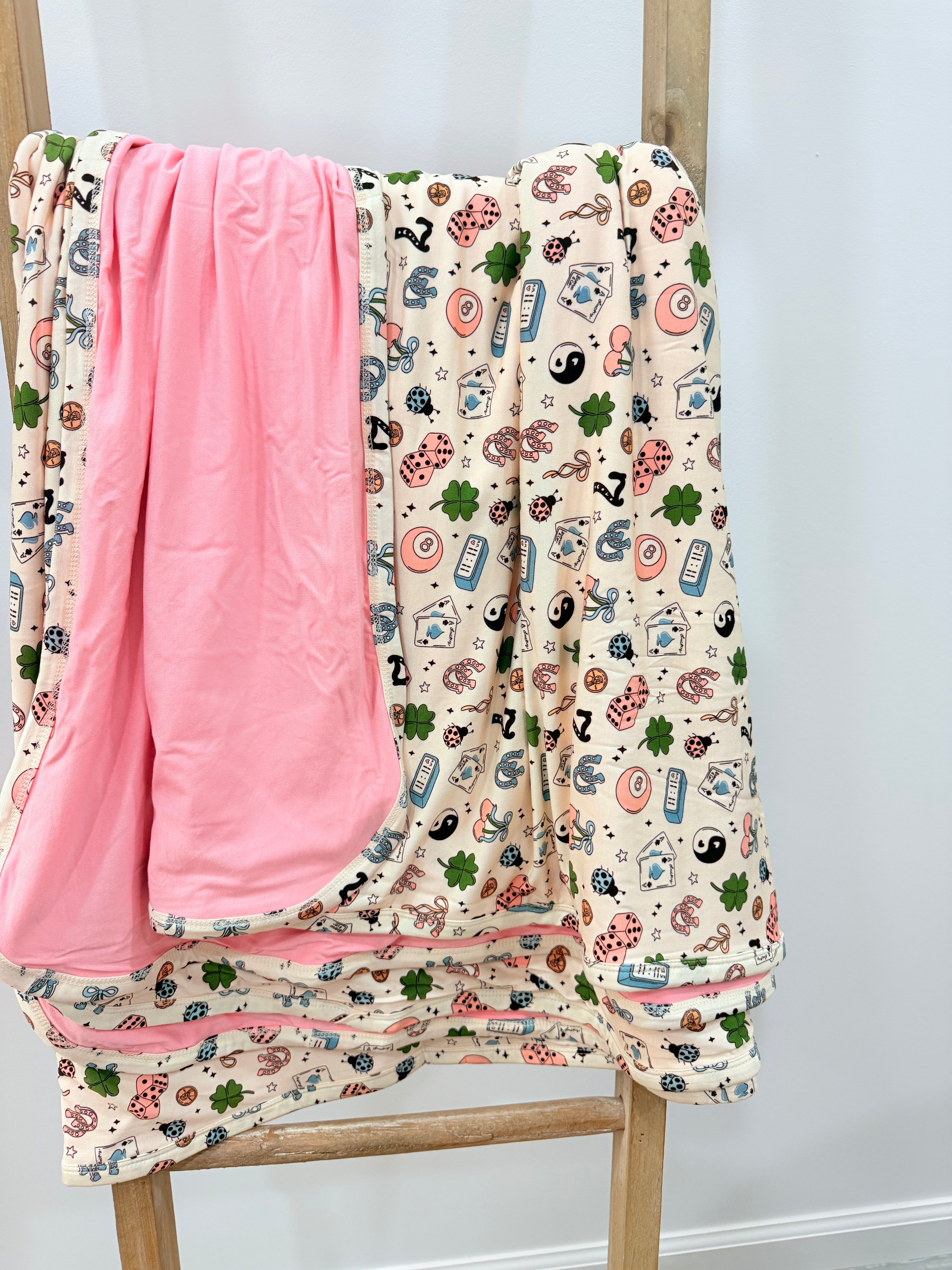 Lucky Days Oversized Blanket